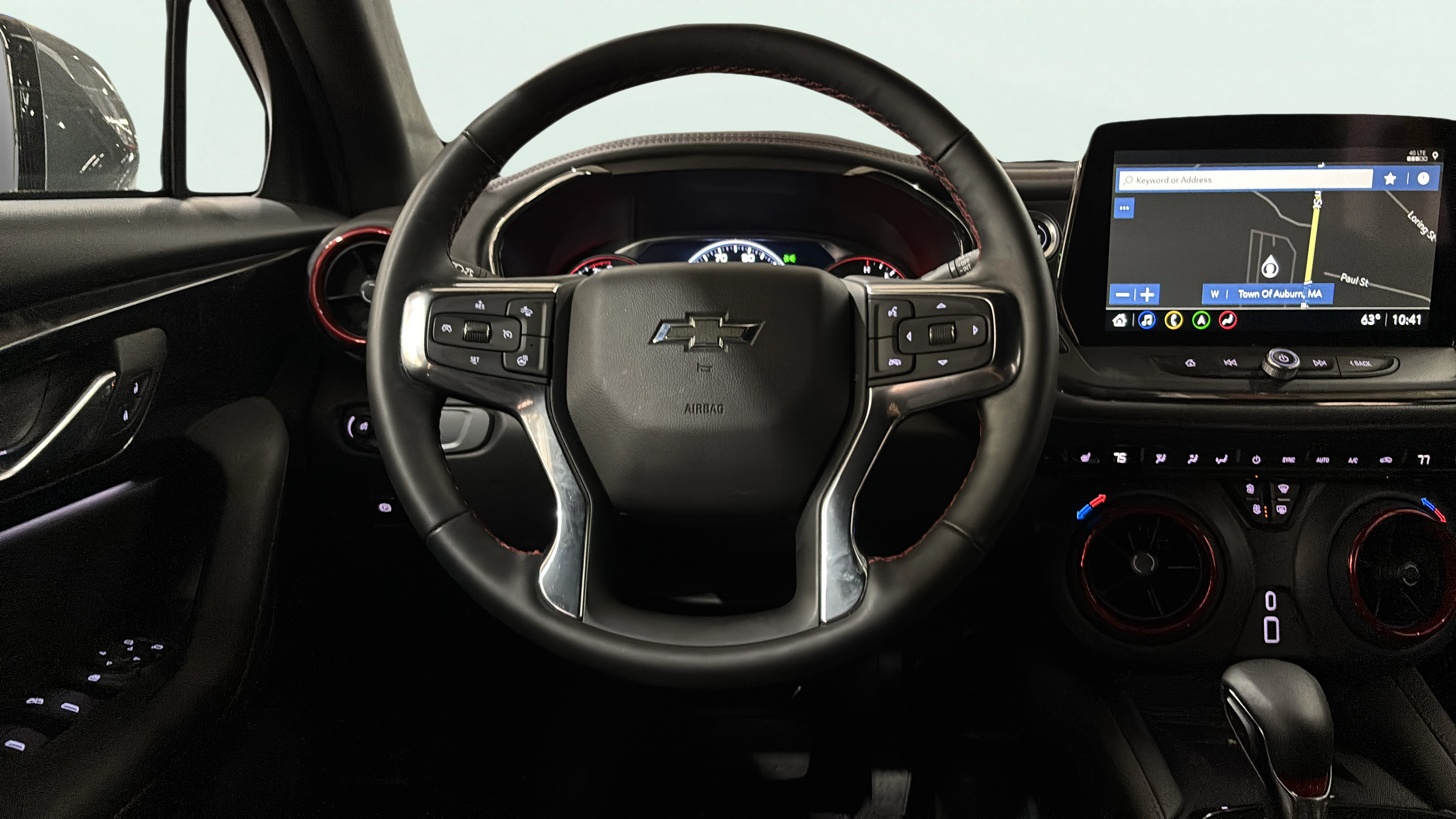 Vehicle interior 360 preview