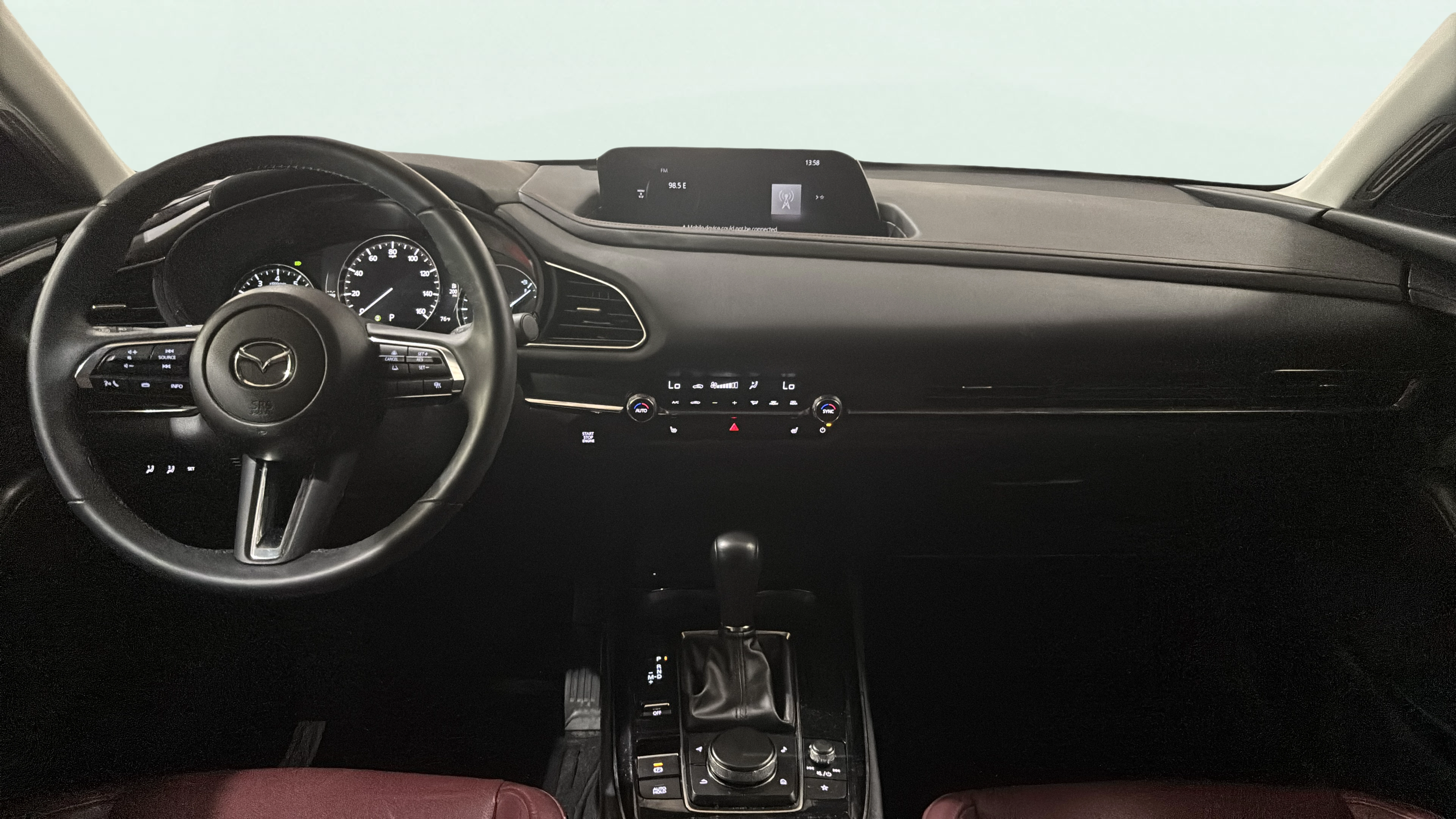 Vehicle interior 360 preview