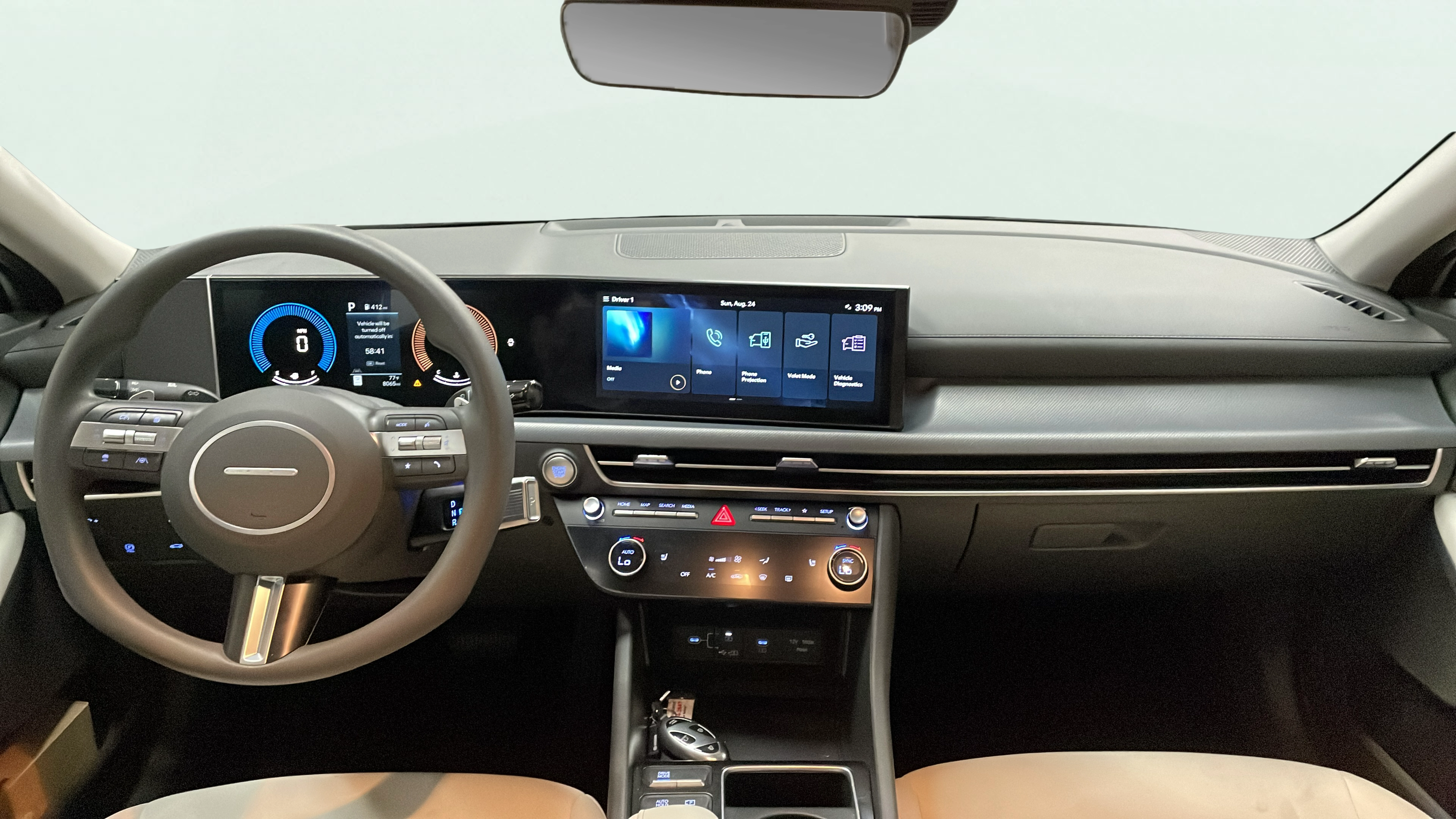 Vehicle interior 360 preview