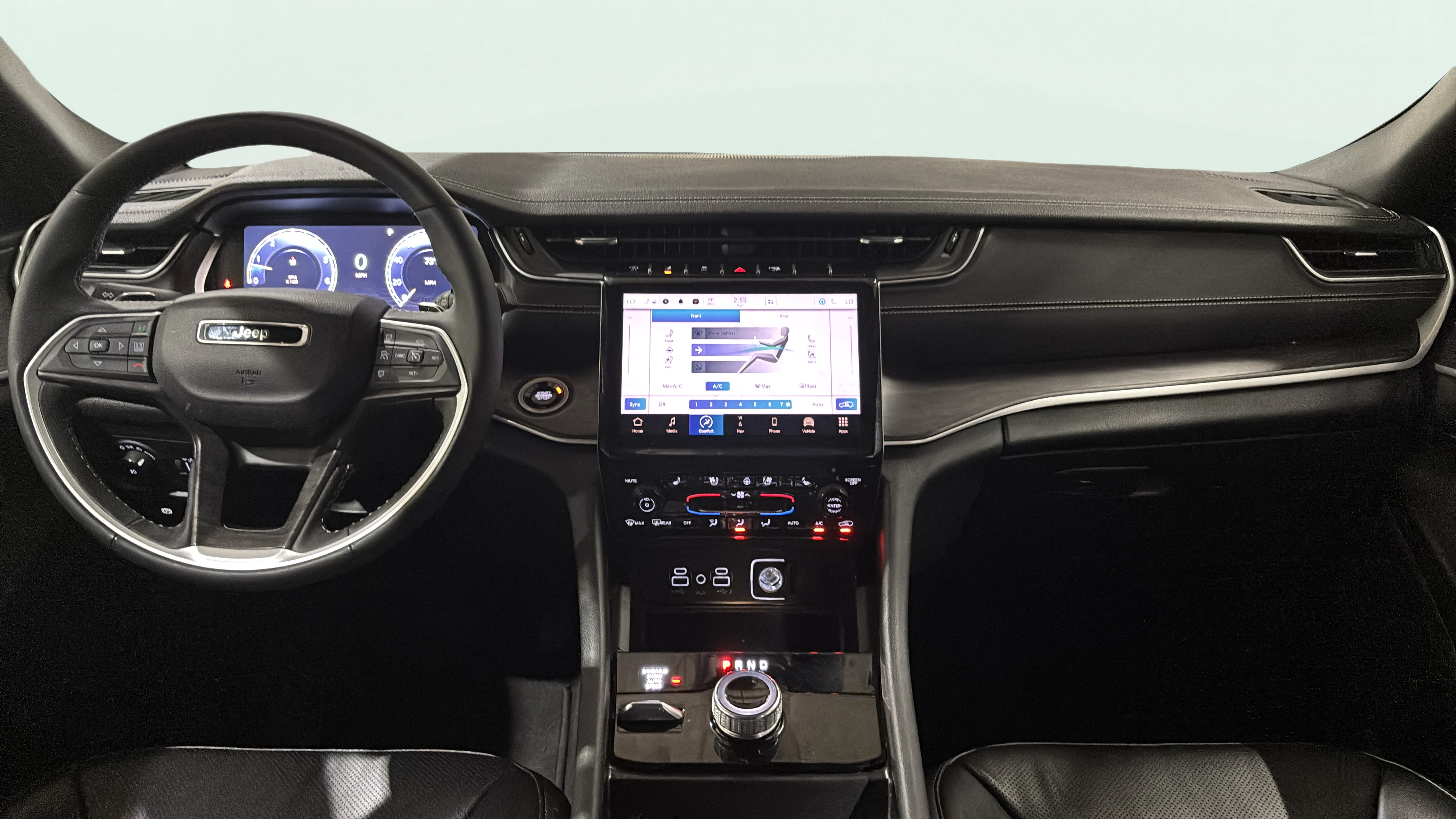 Vehicle interior 360 preview