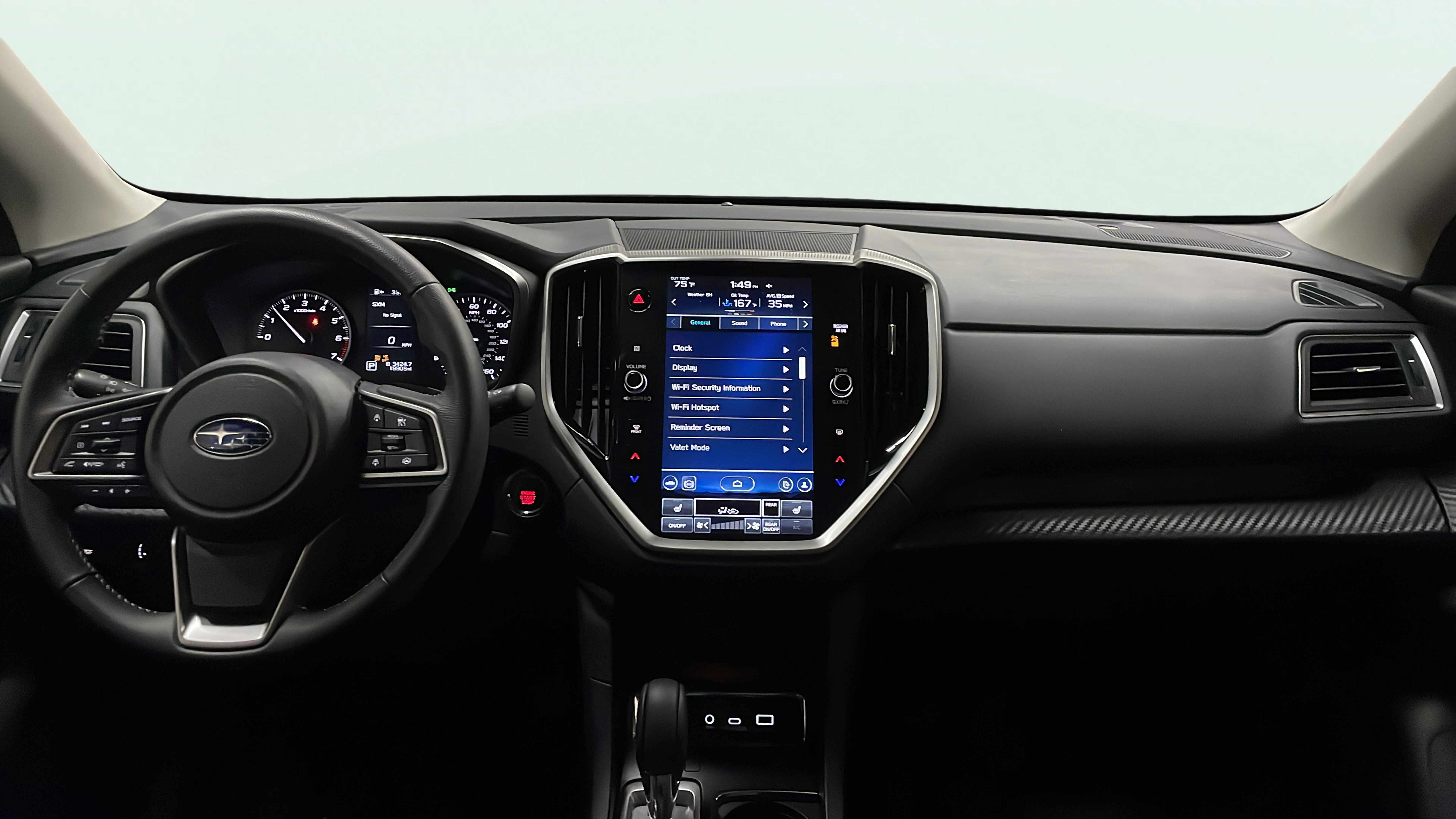 Vehicle interior 360 preview