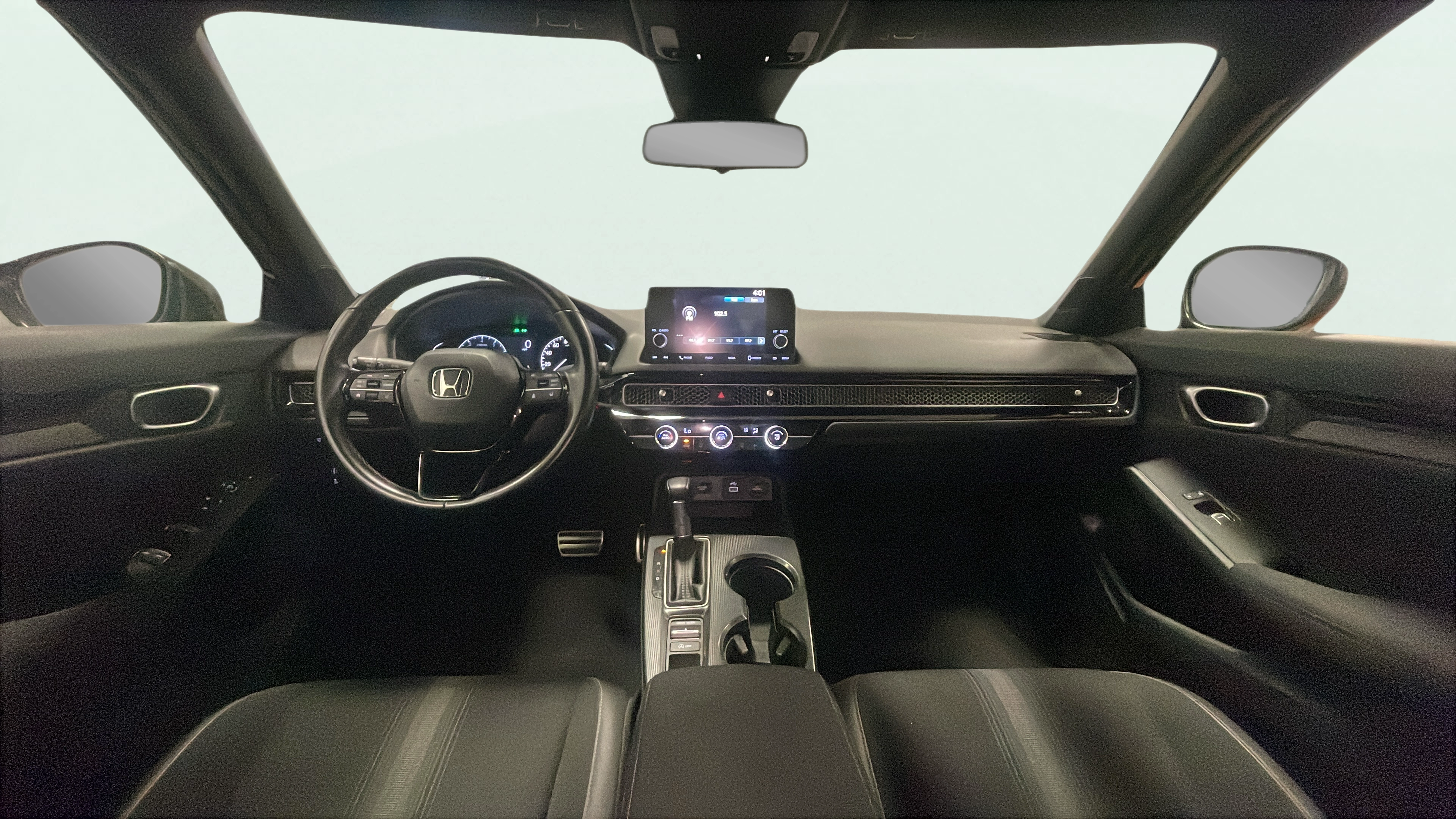 Vehicle interior 360 preview