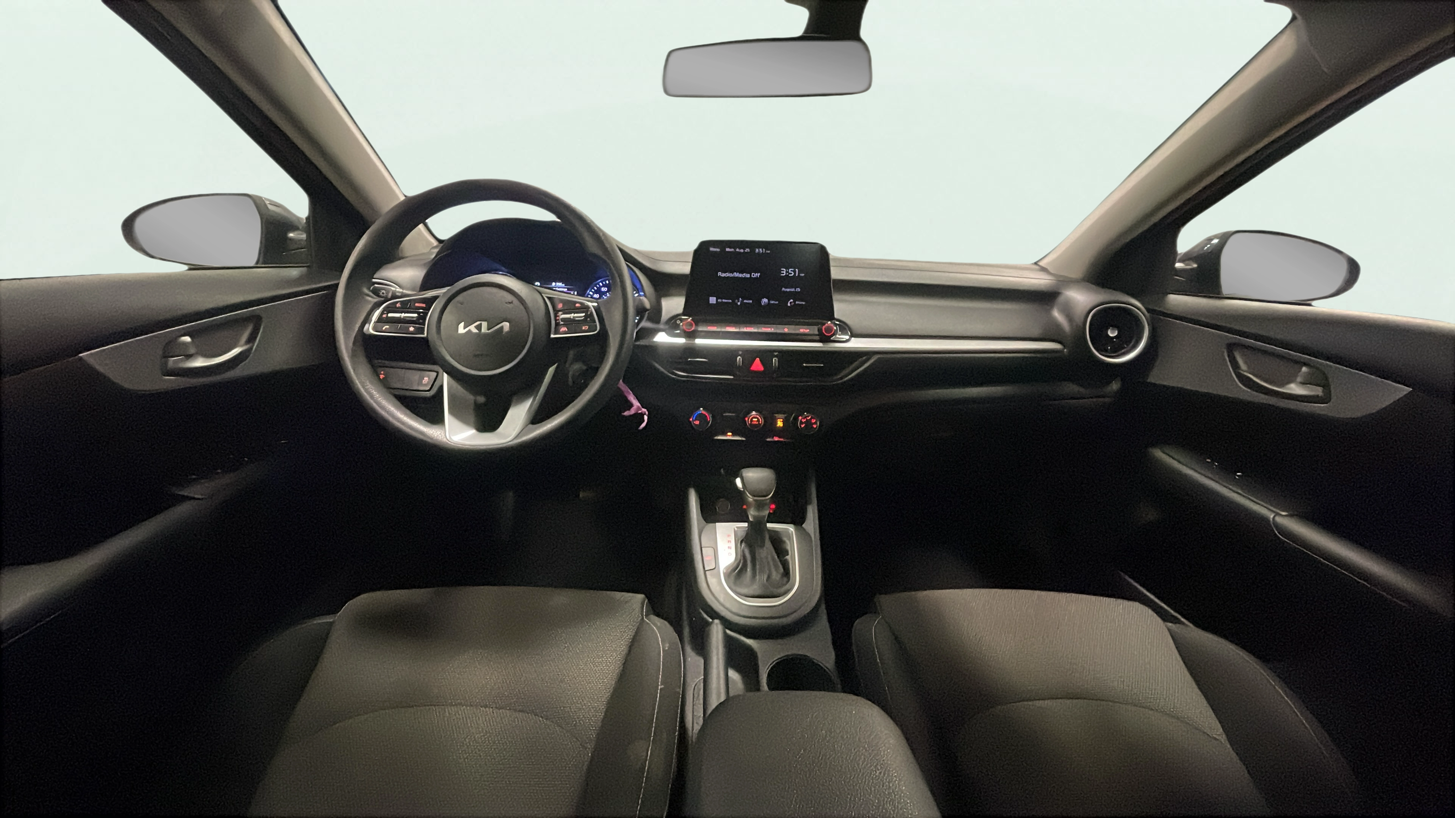 Vehicle interior 360 preview