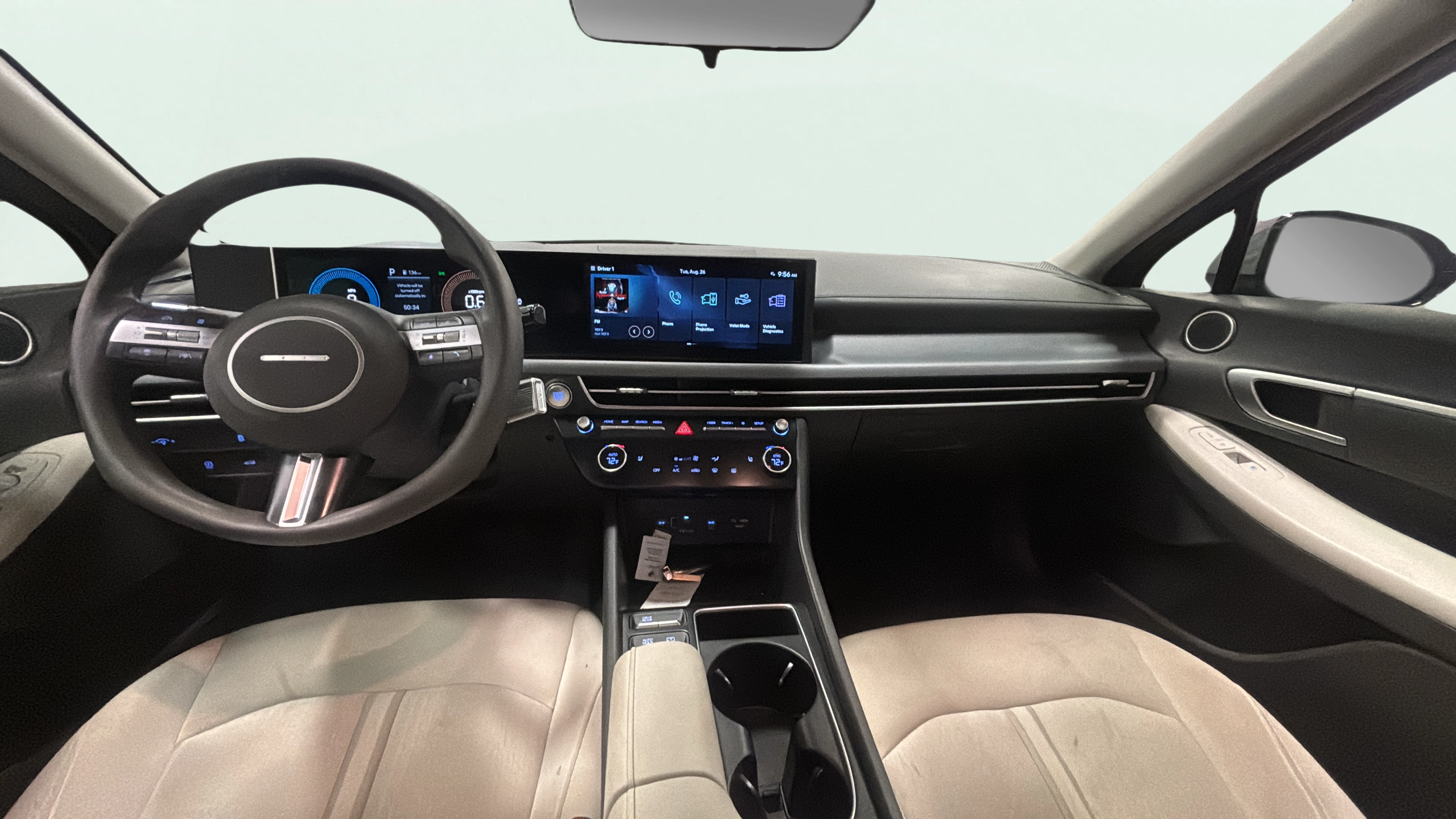 Vehicle interior 360 preview