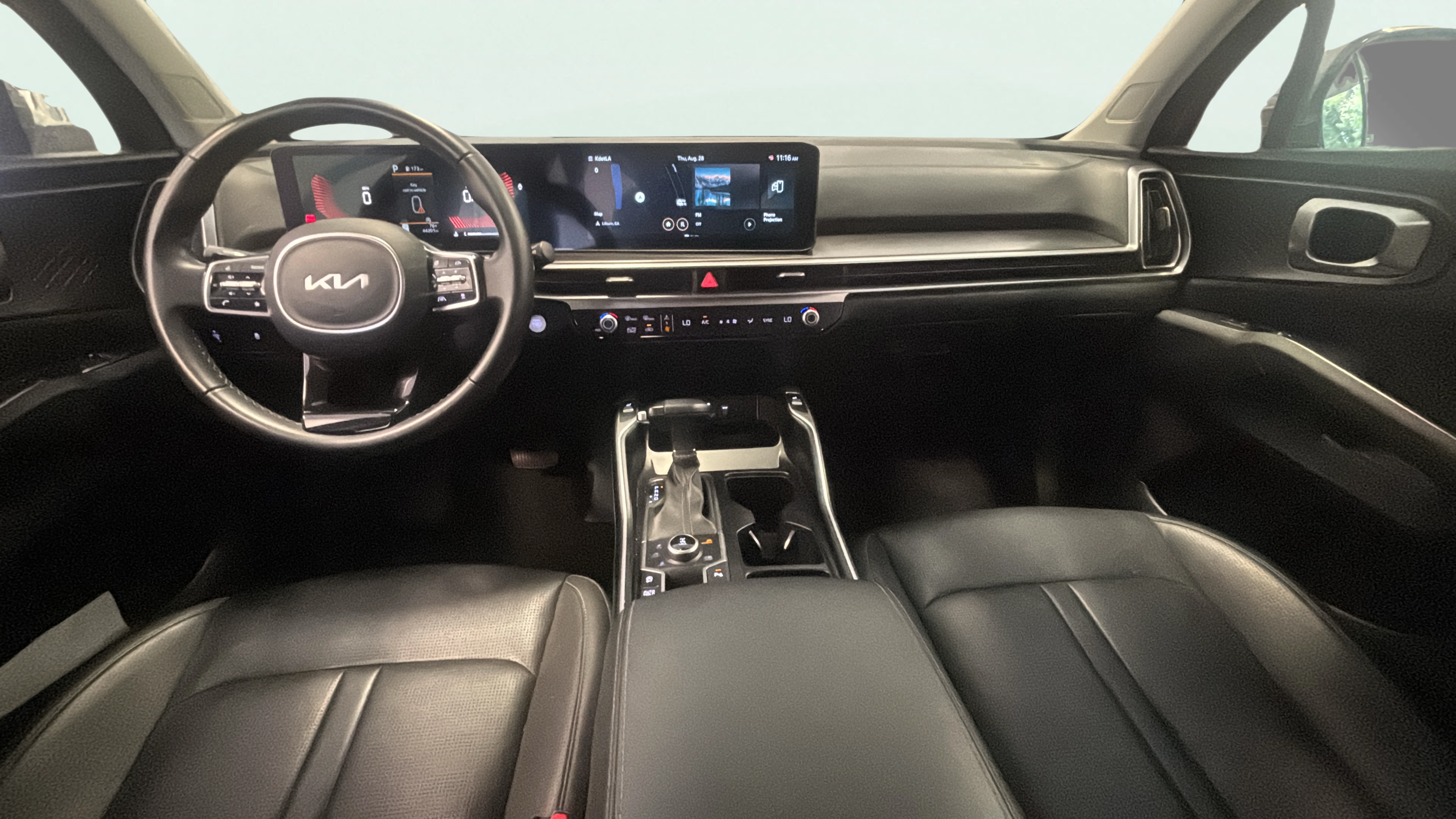 Vehicle interior 360 preview
