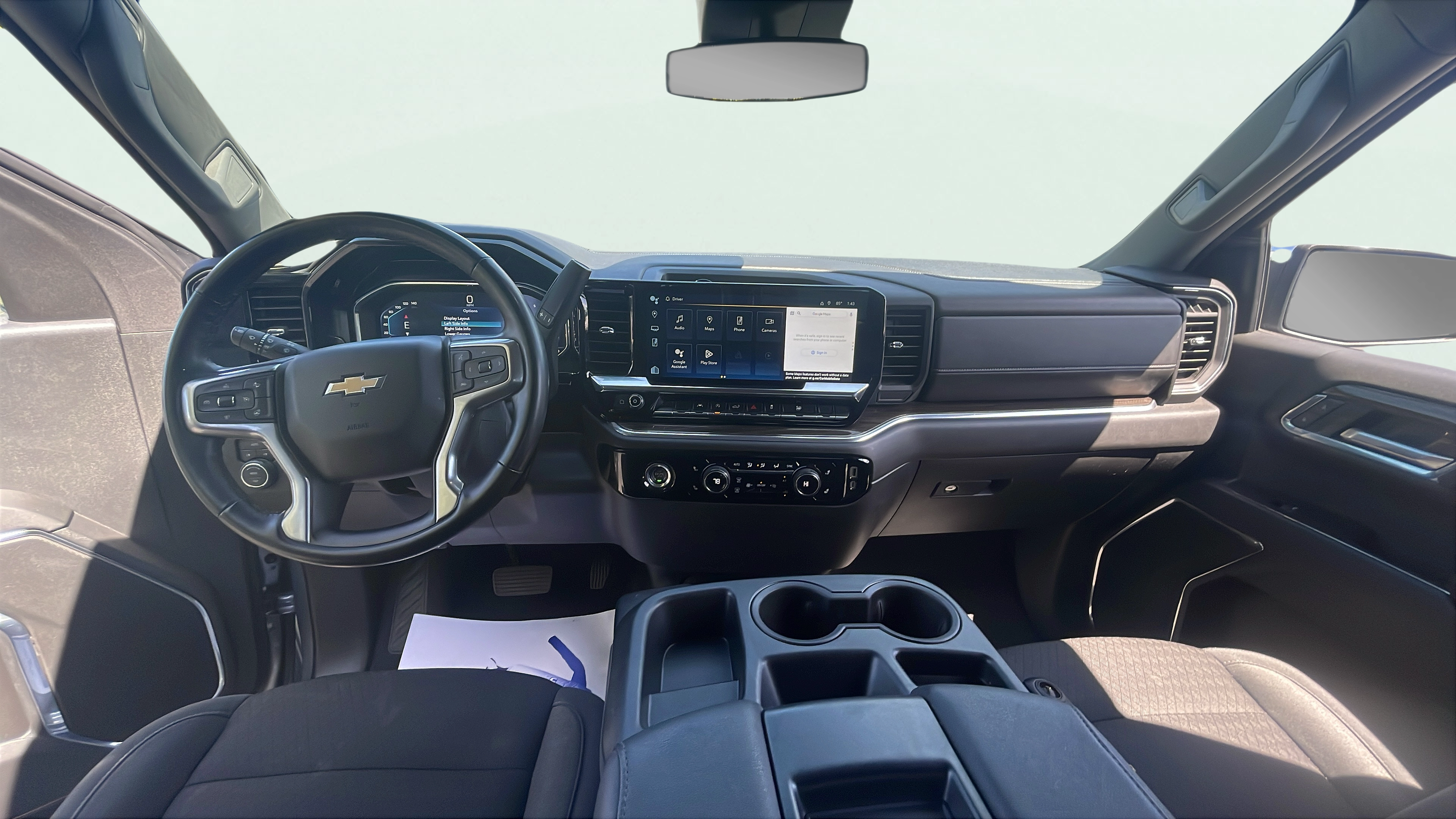 Vehicle interior 360 preview