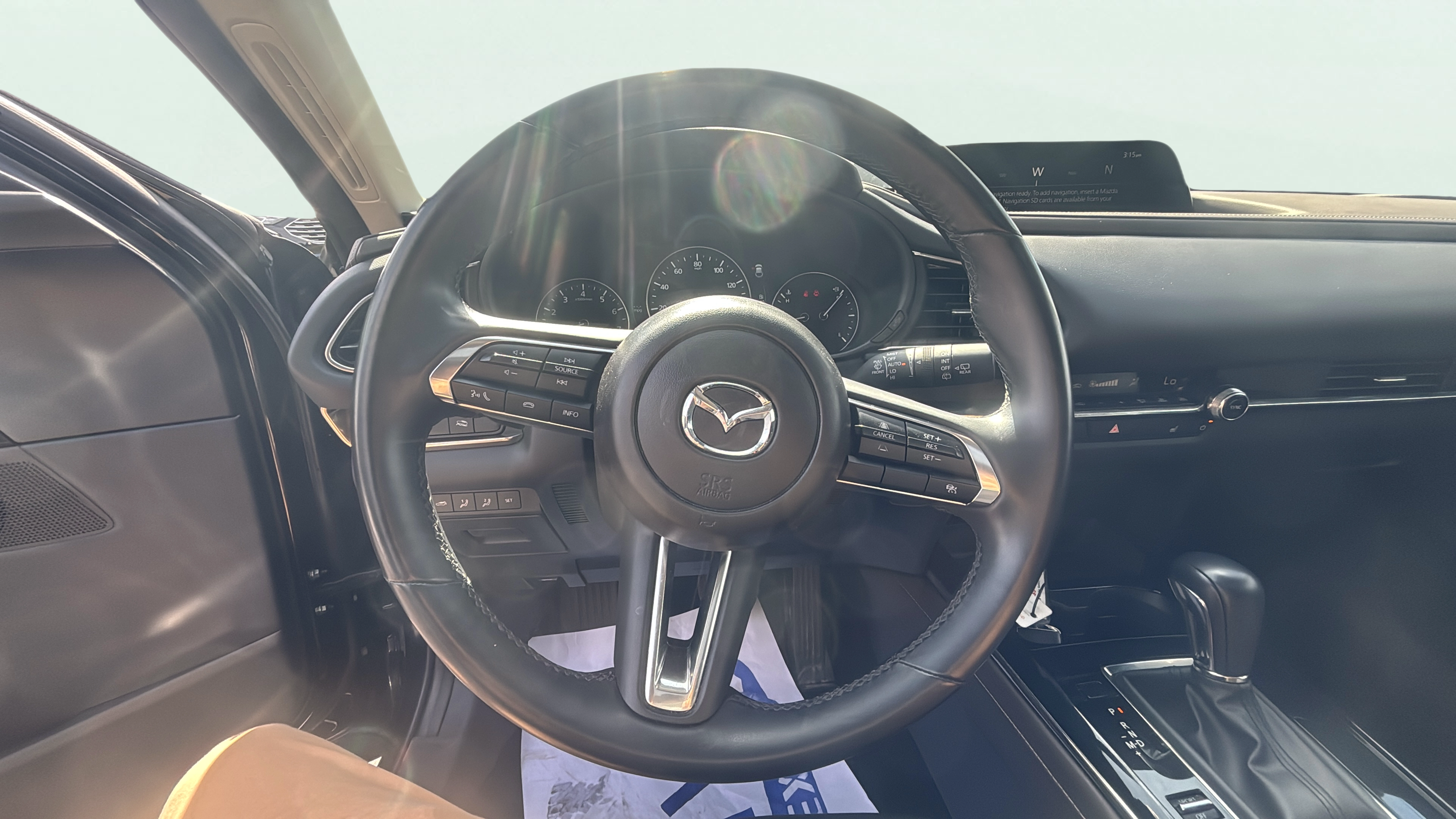 Vehicle interior 360 preview