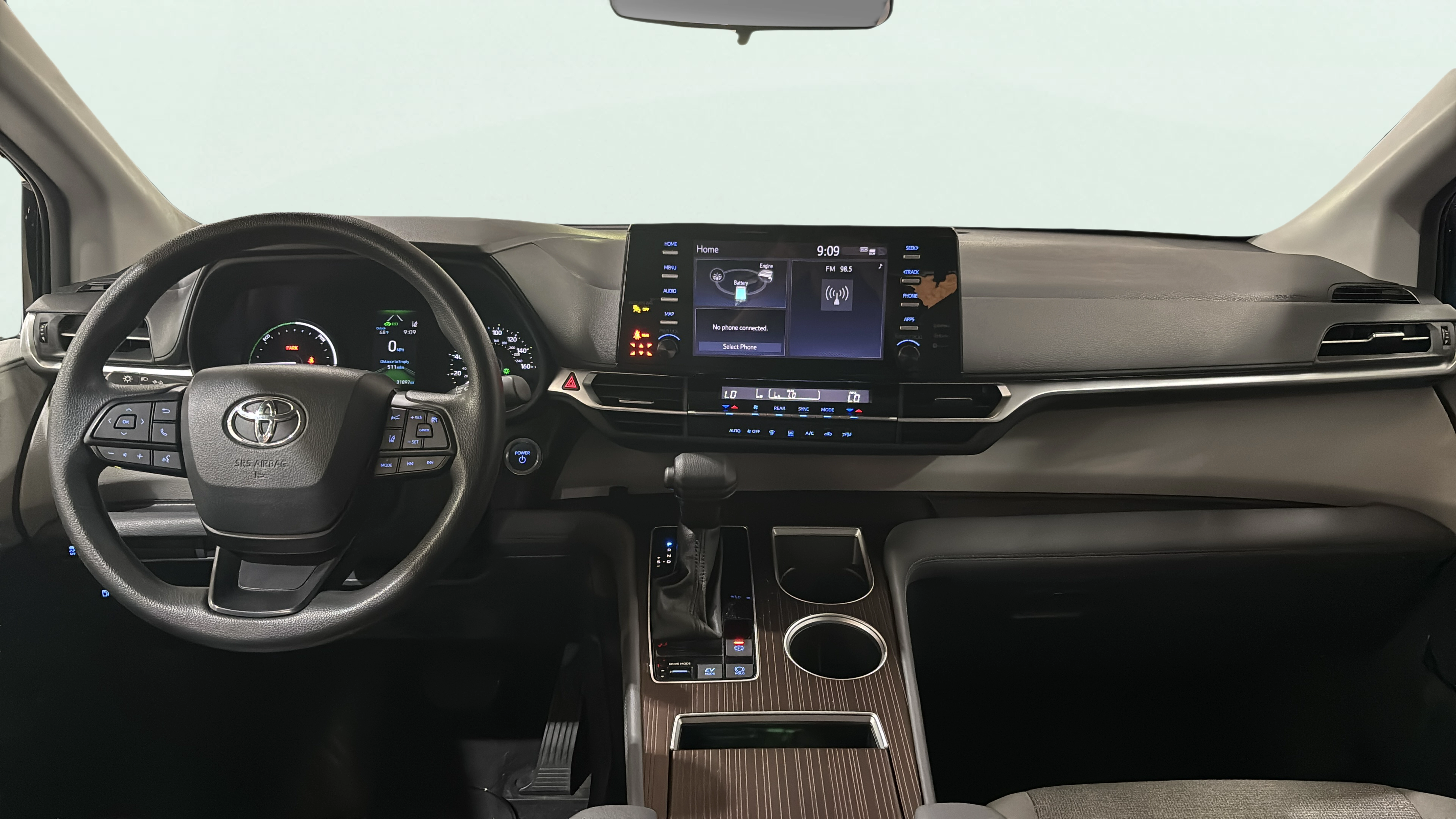 Vehicle interior 360 preview