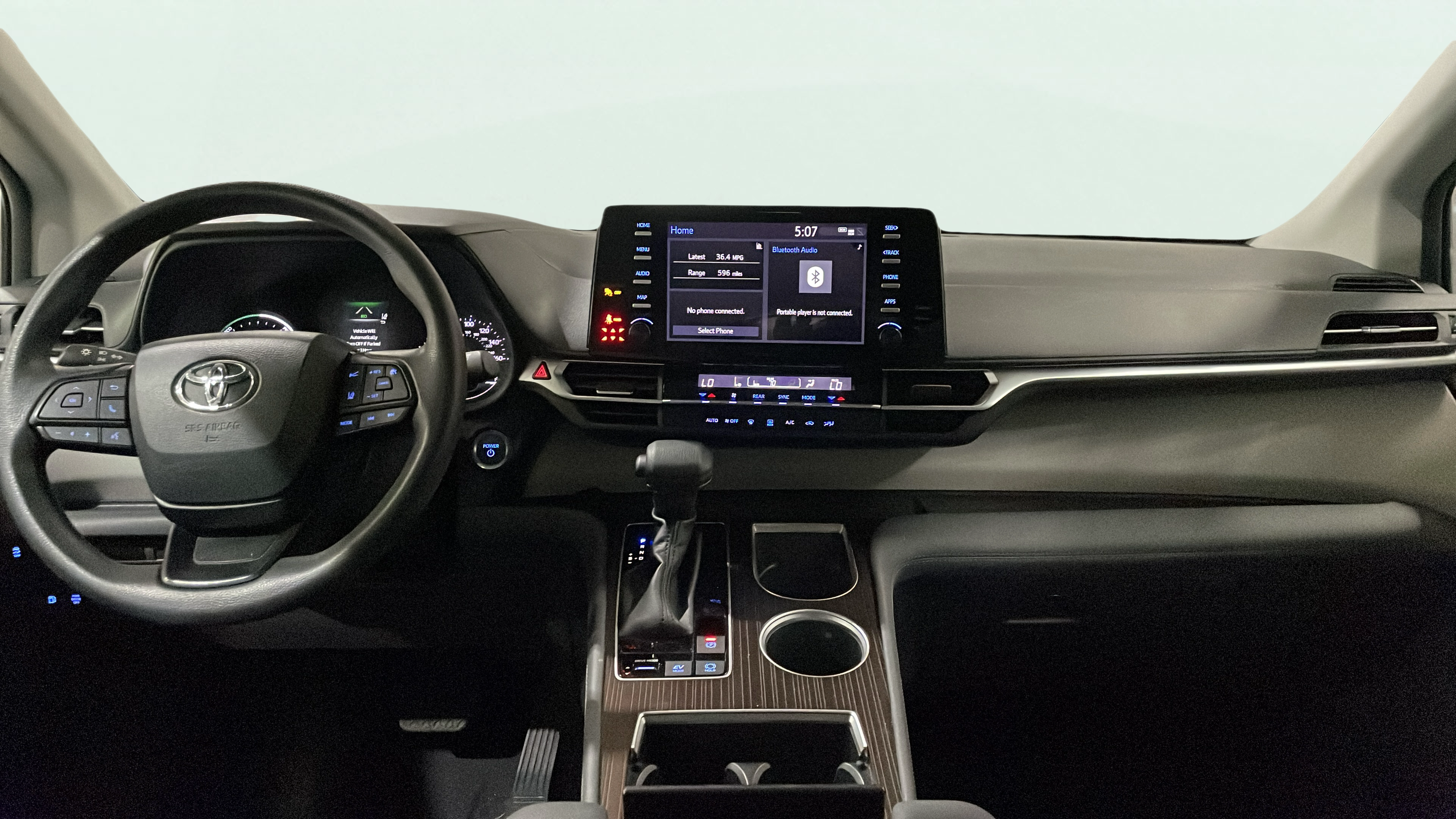 Vehicle interior 360 preview