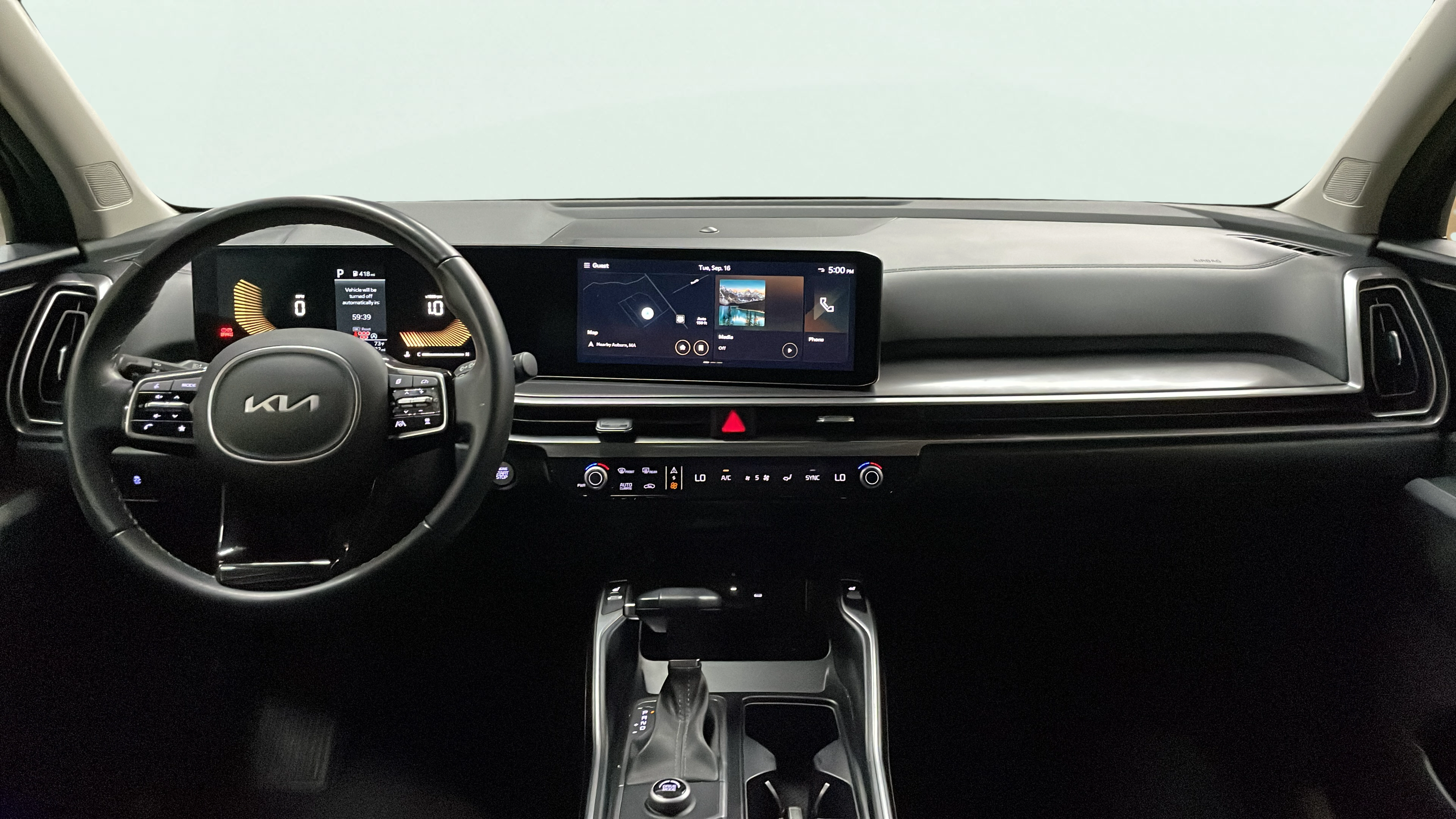 Vehicle interior 360 preview