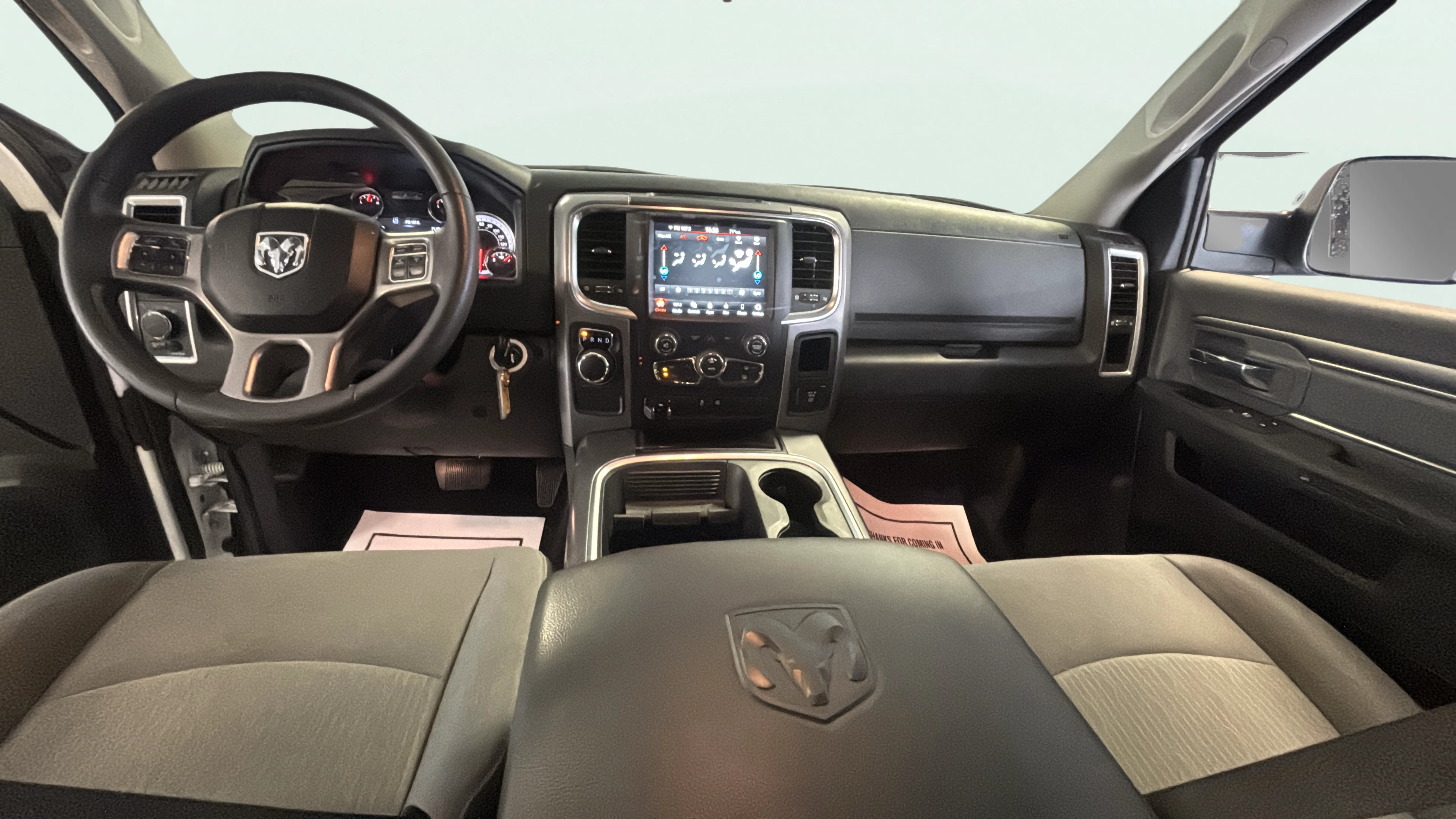 Vehicle interior 360 preview