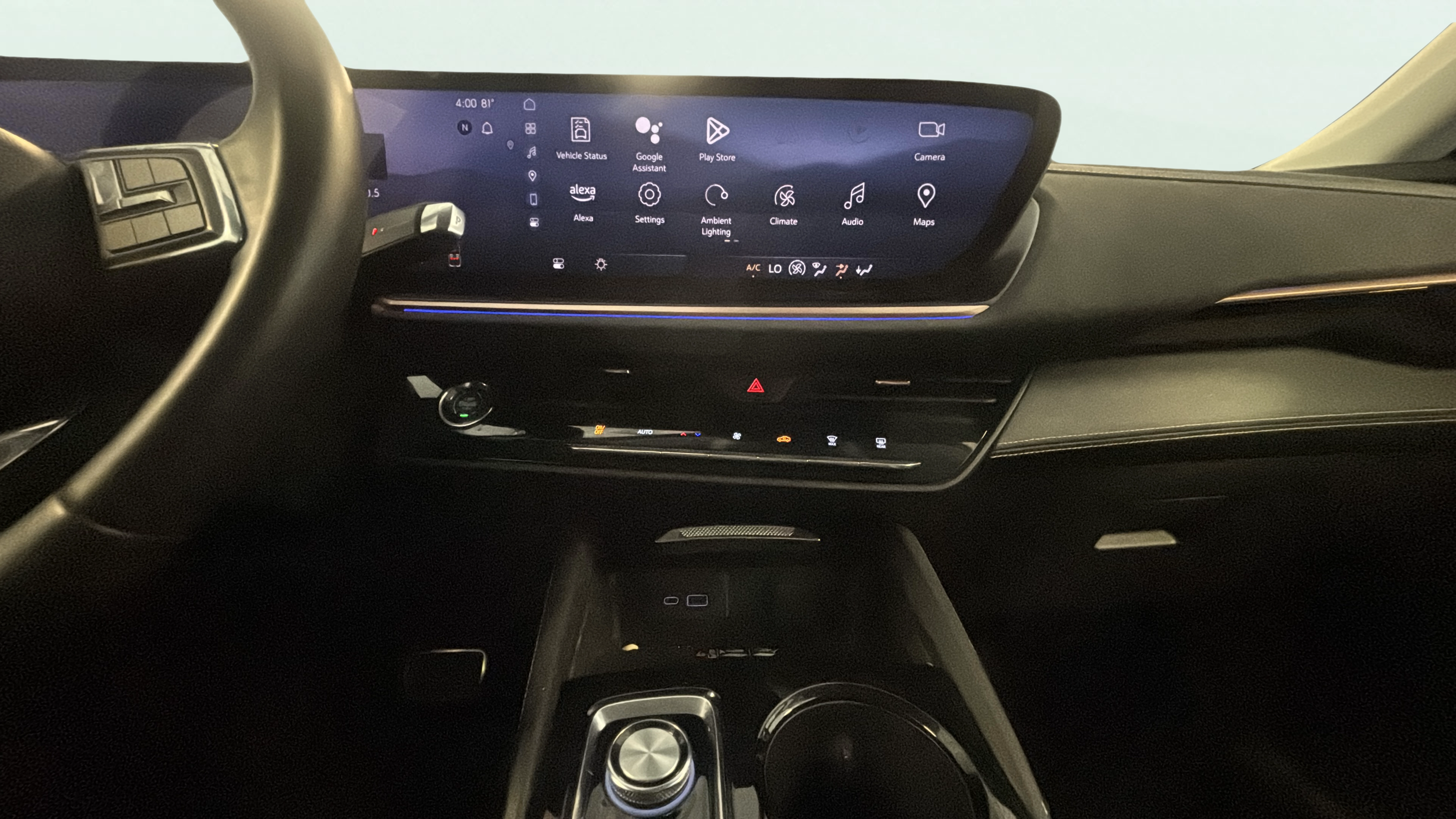Vehicle interior 360 preview