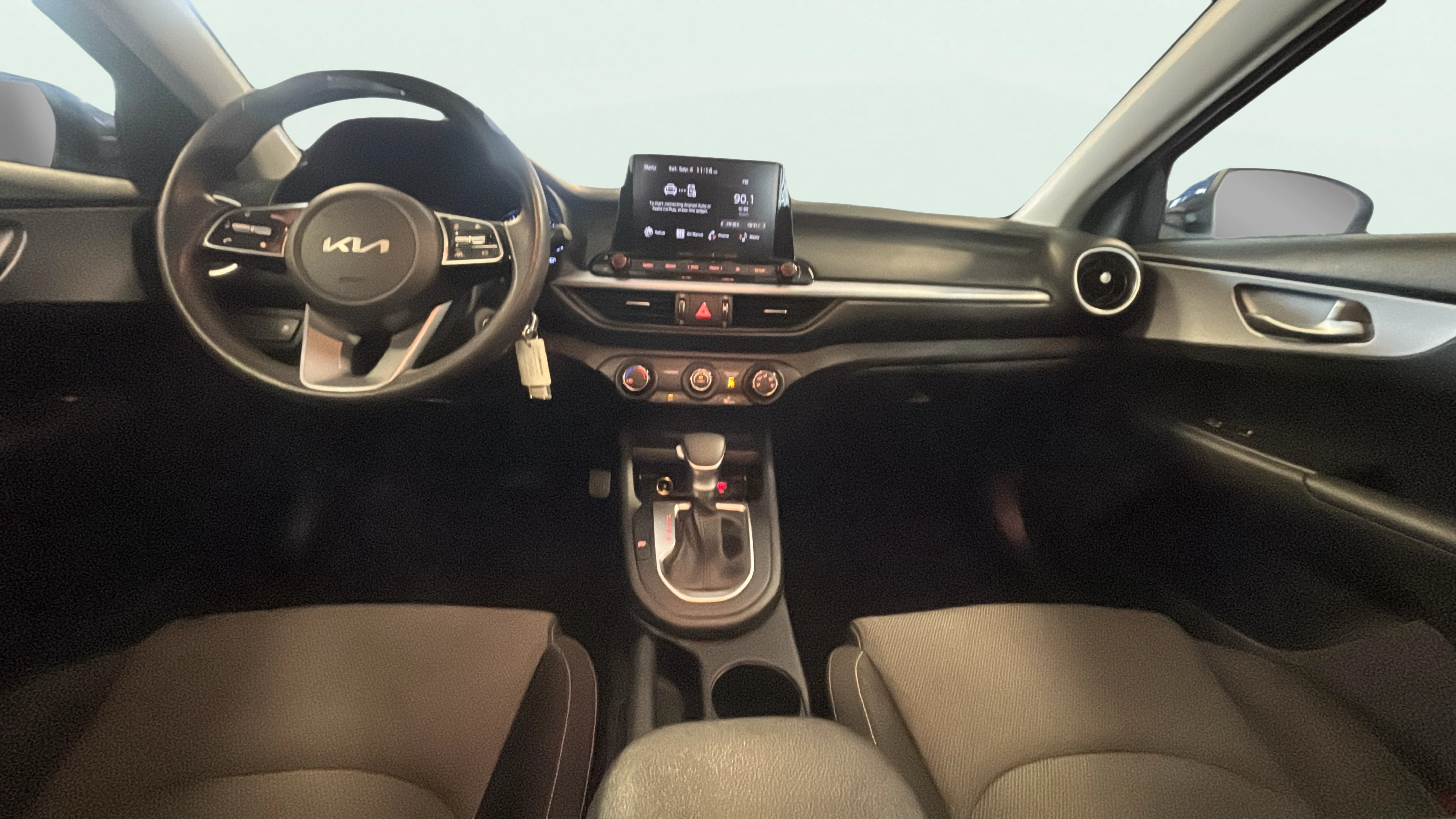 Vehicle interior 360 preview