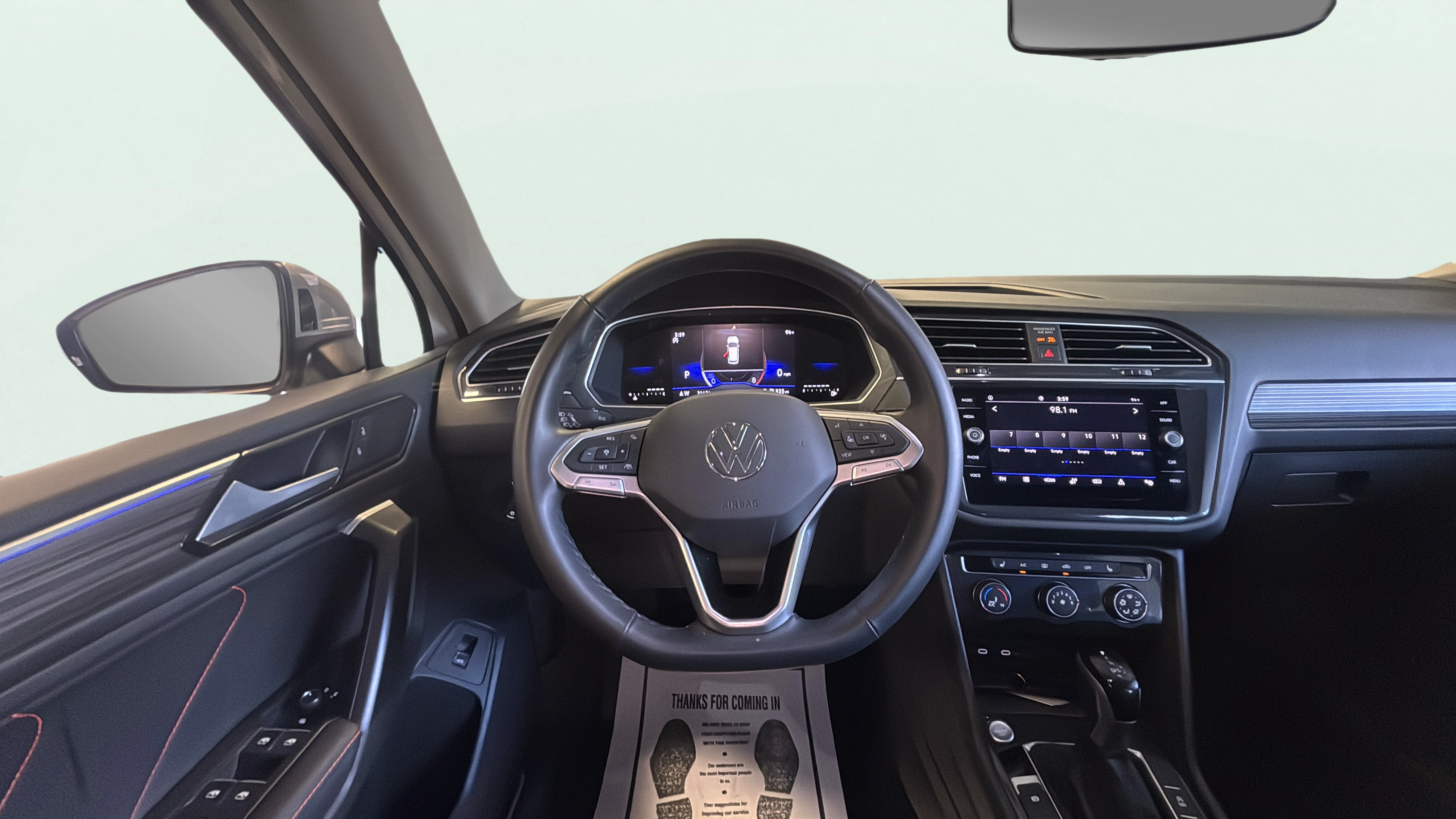 Vehicle interior 1