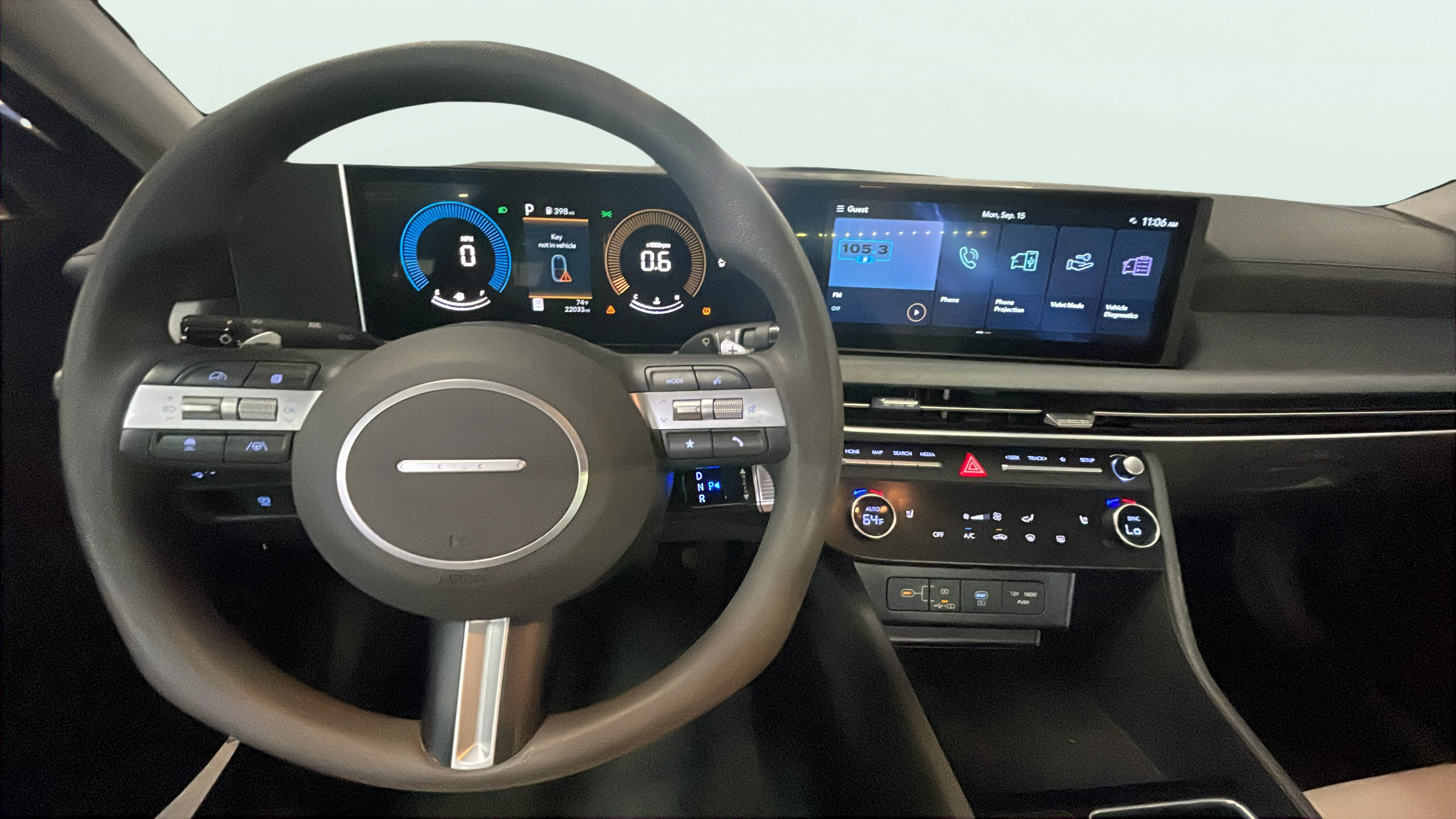 Vehicle interior 360 preview