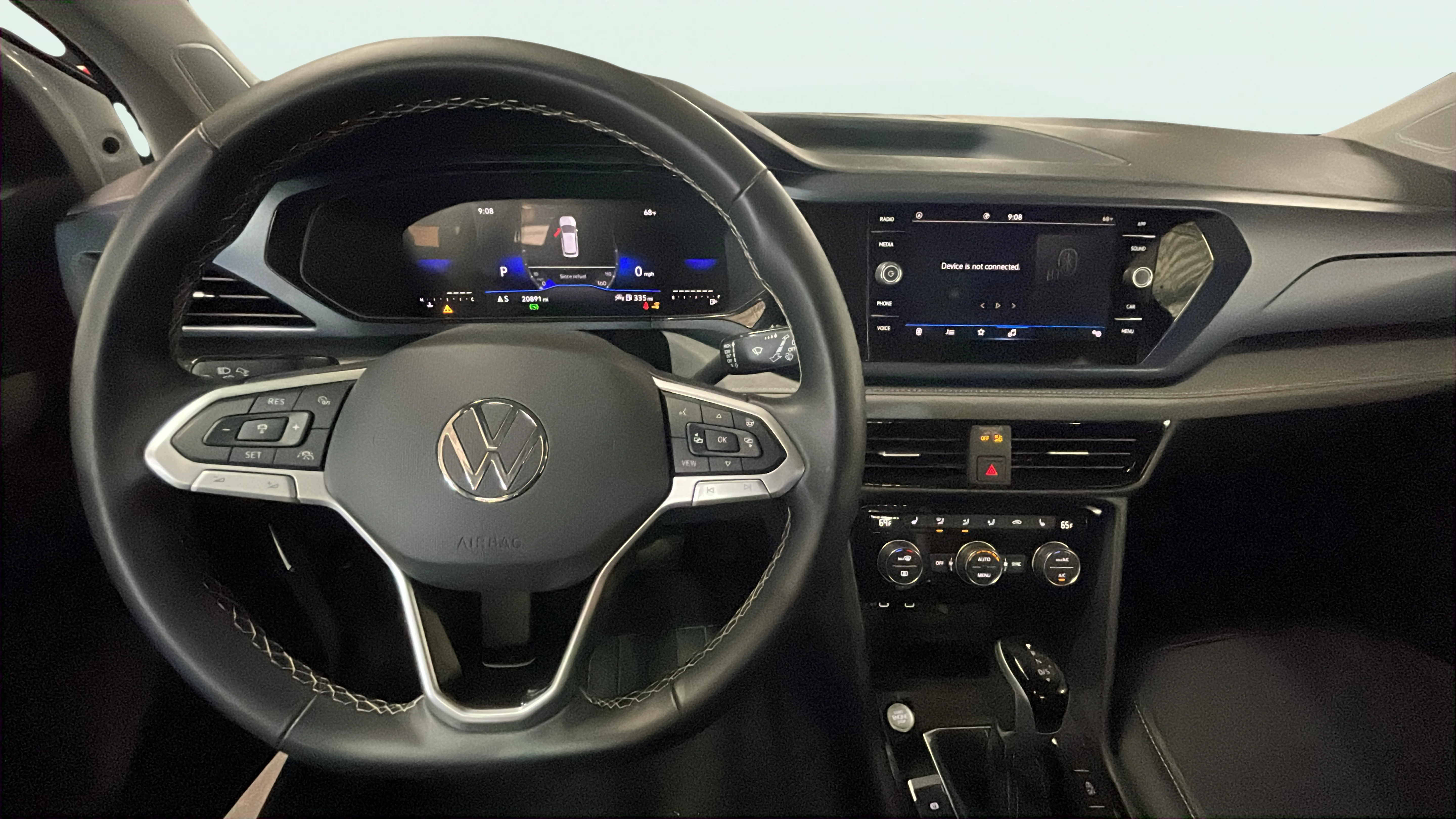 Vehicle interior 360 preview