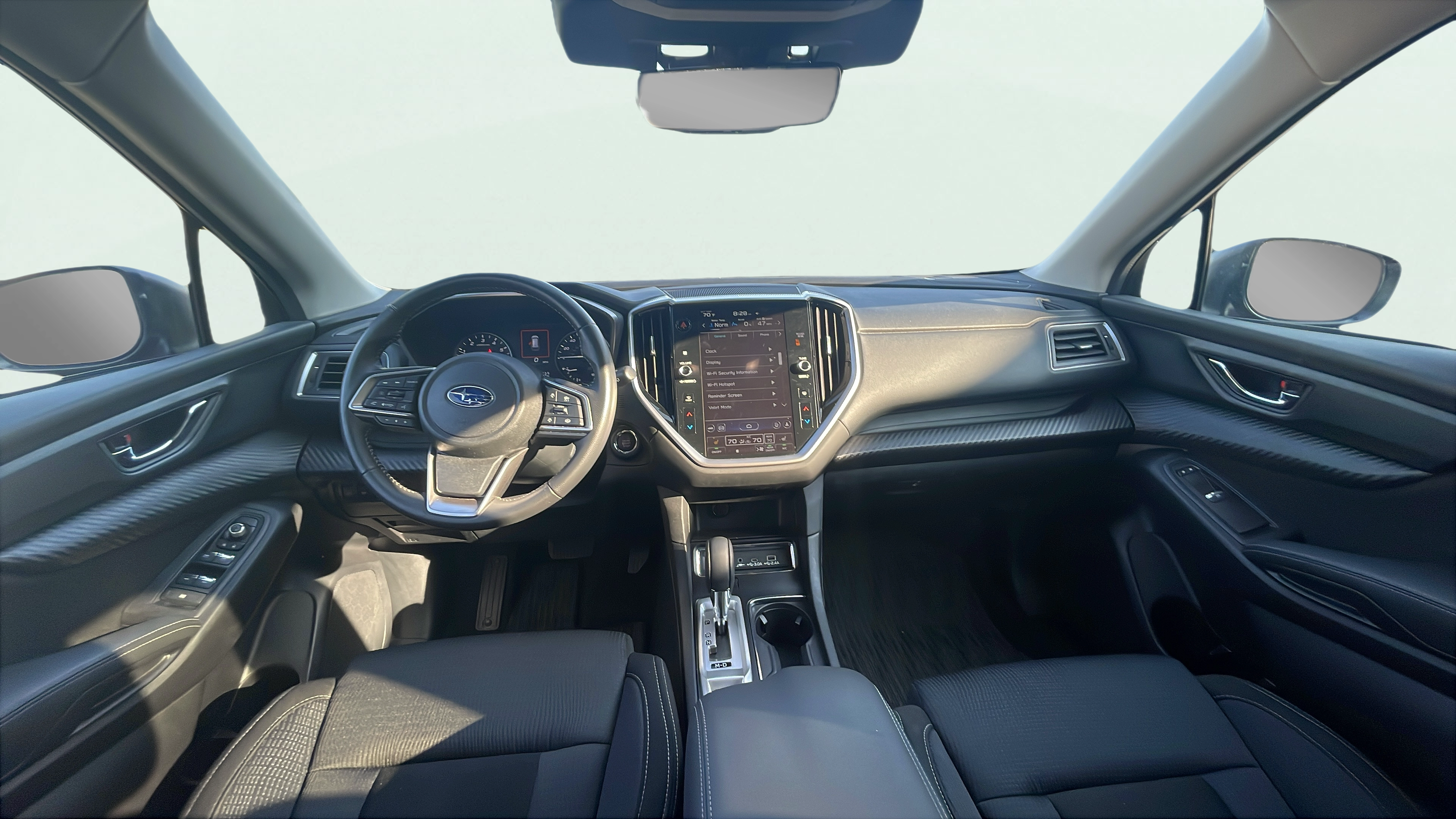 Vehicle interior 360 preview