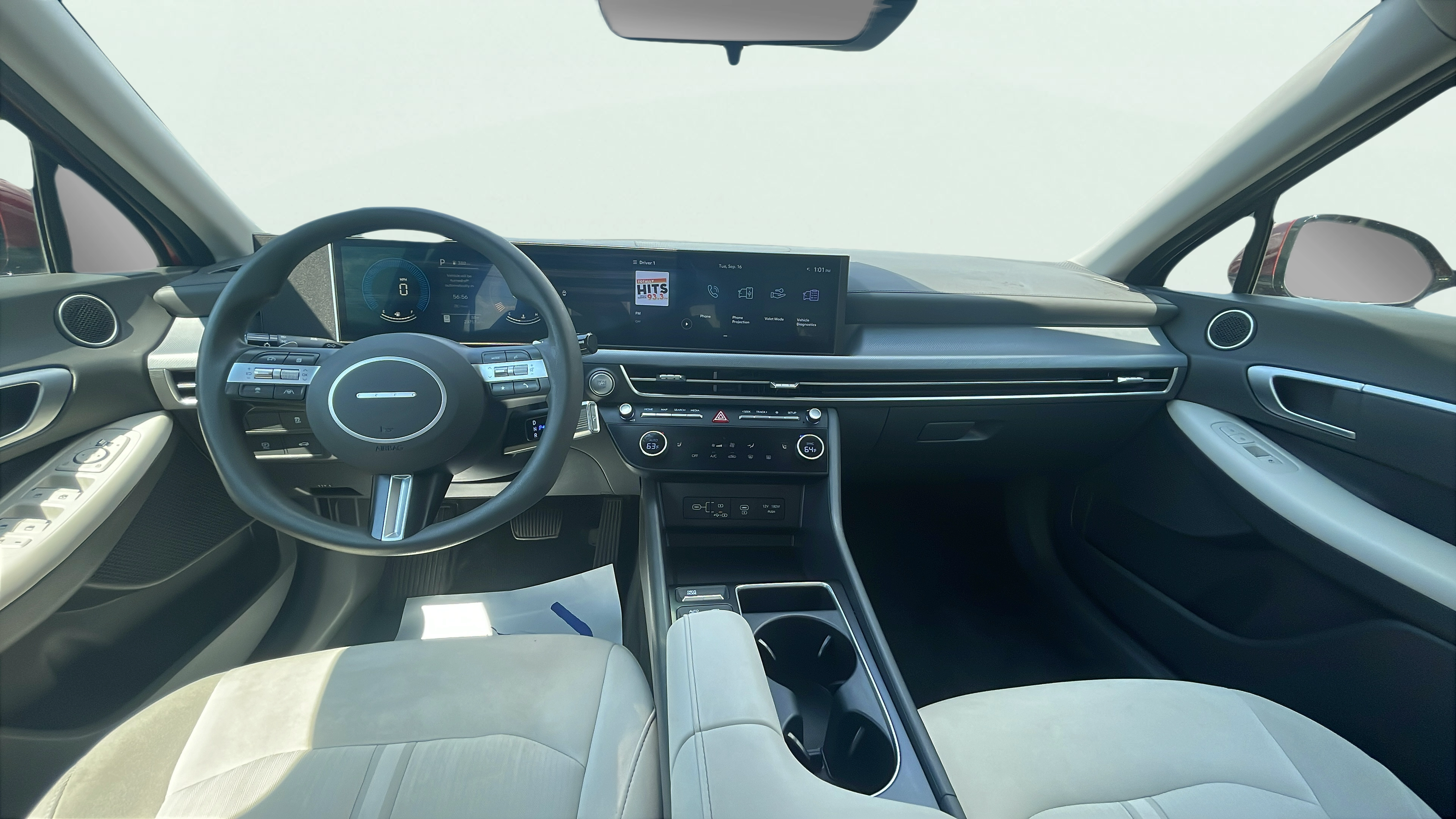 Vehicle interior 360 preview