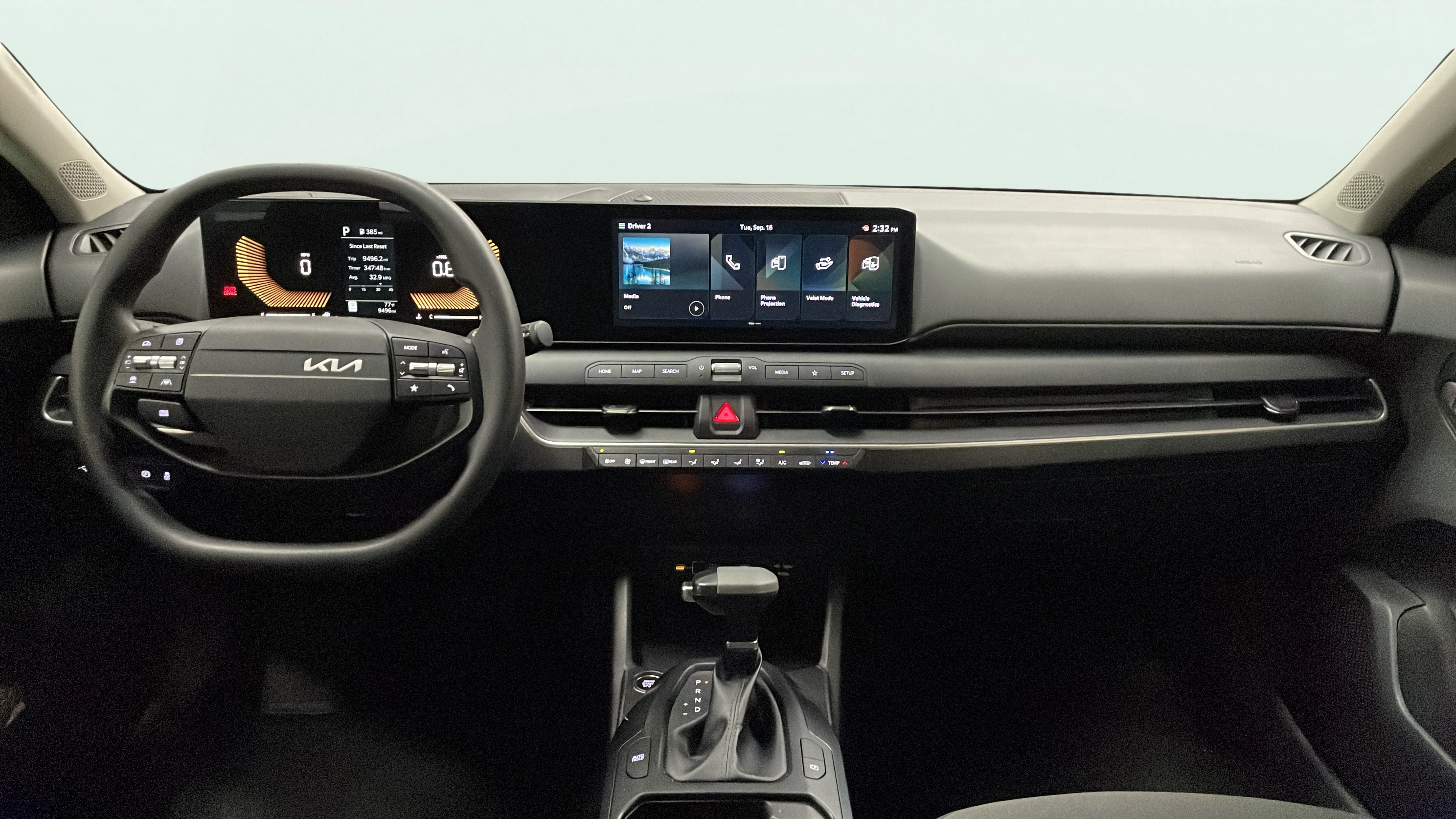 Vehicle interior 360 preview