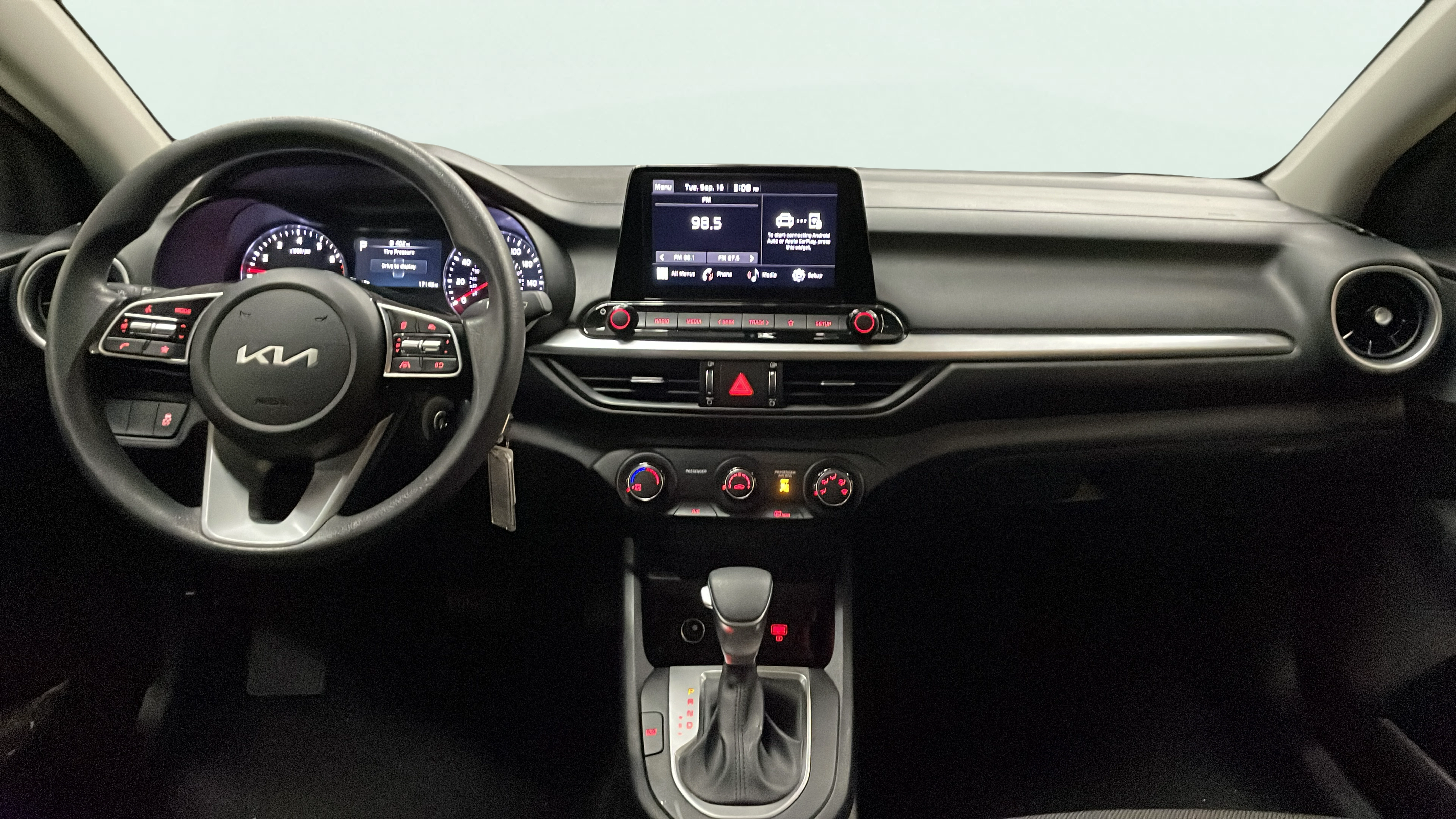 Vehicle interior 360 preview