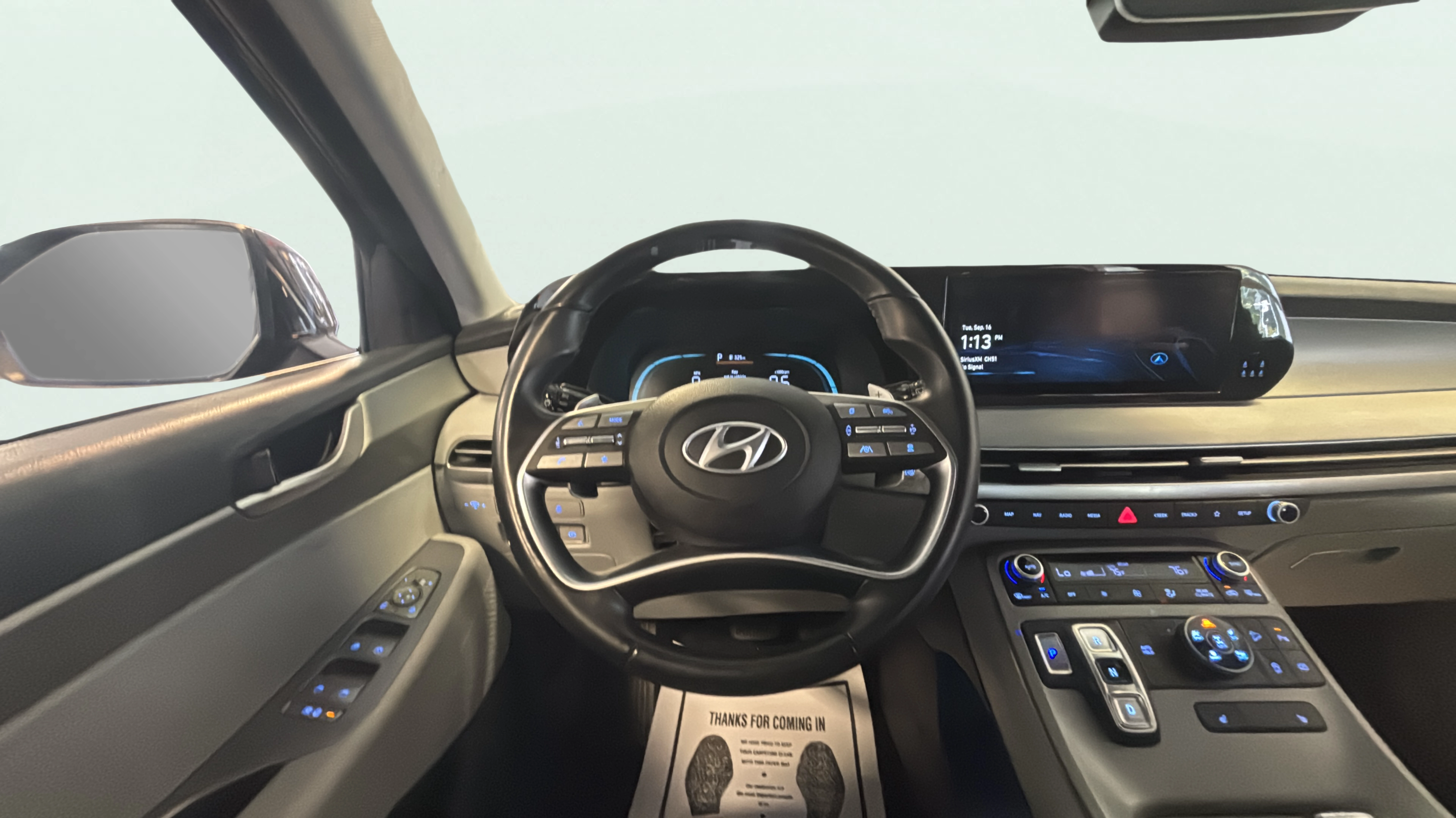 Vehicle interior 360 preview