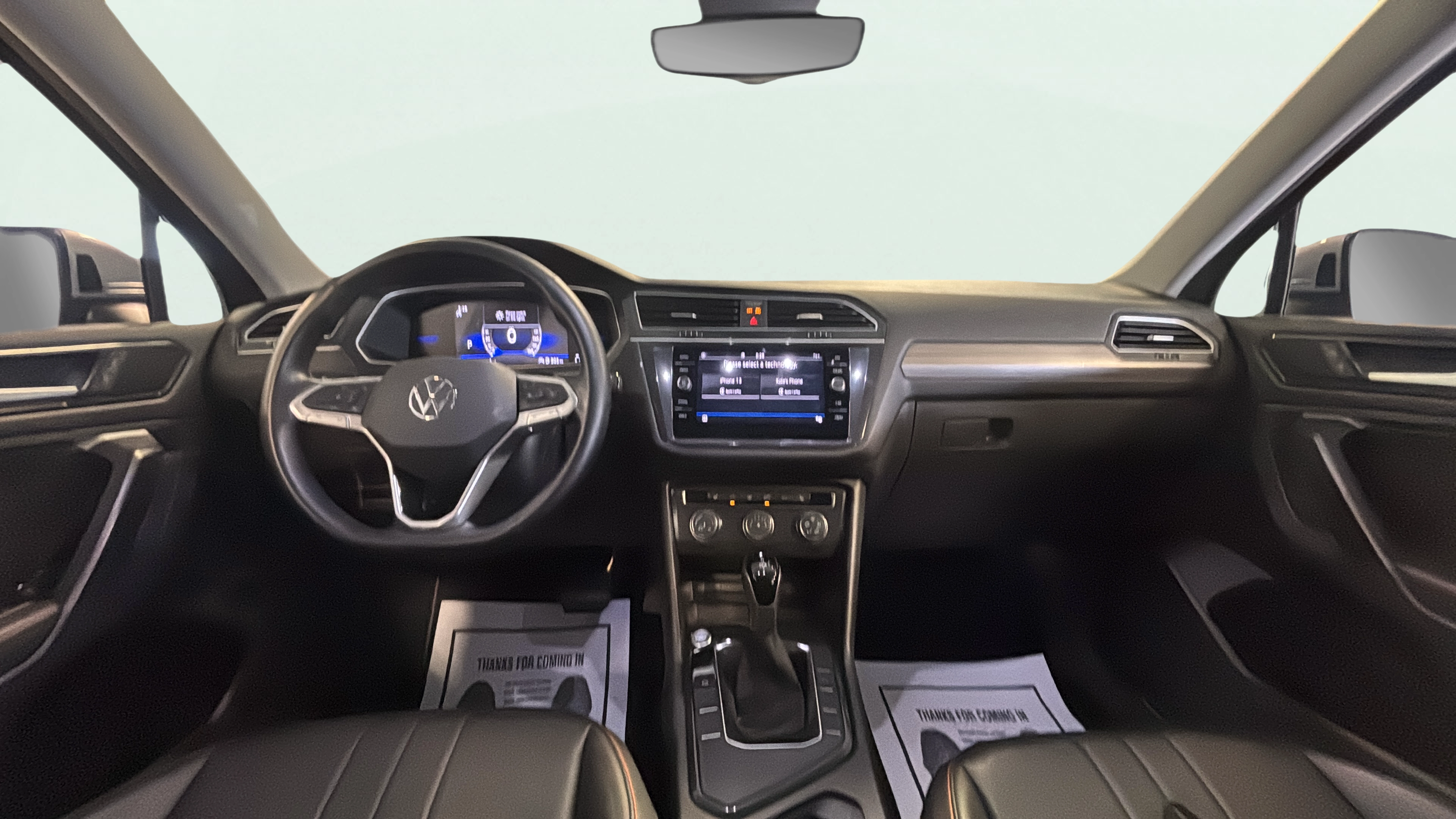 Vehicle interior 360 preview