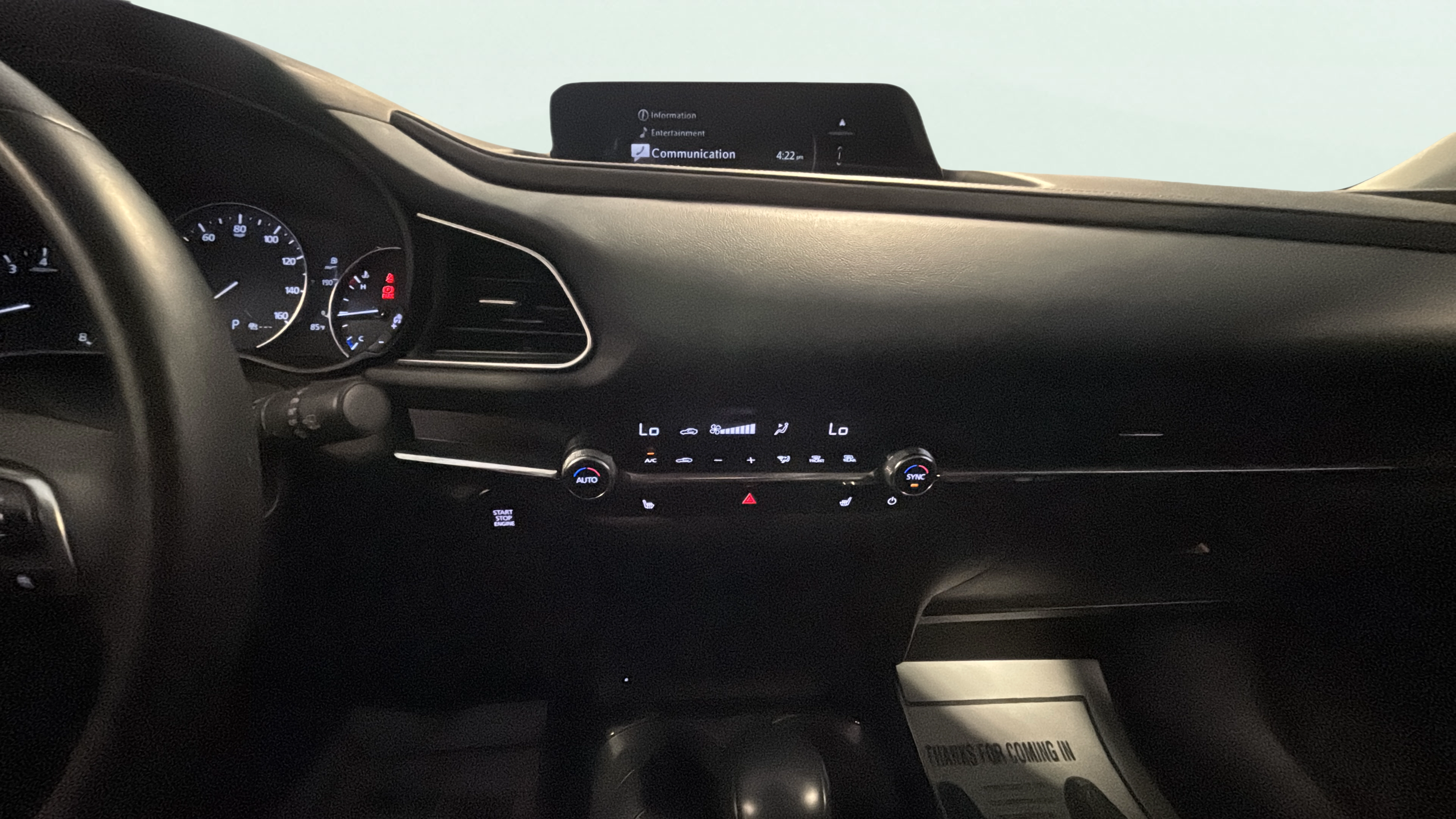Vehicle interior 360 preview