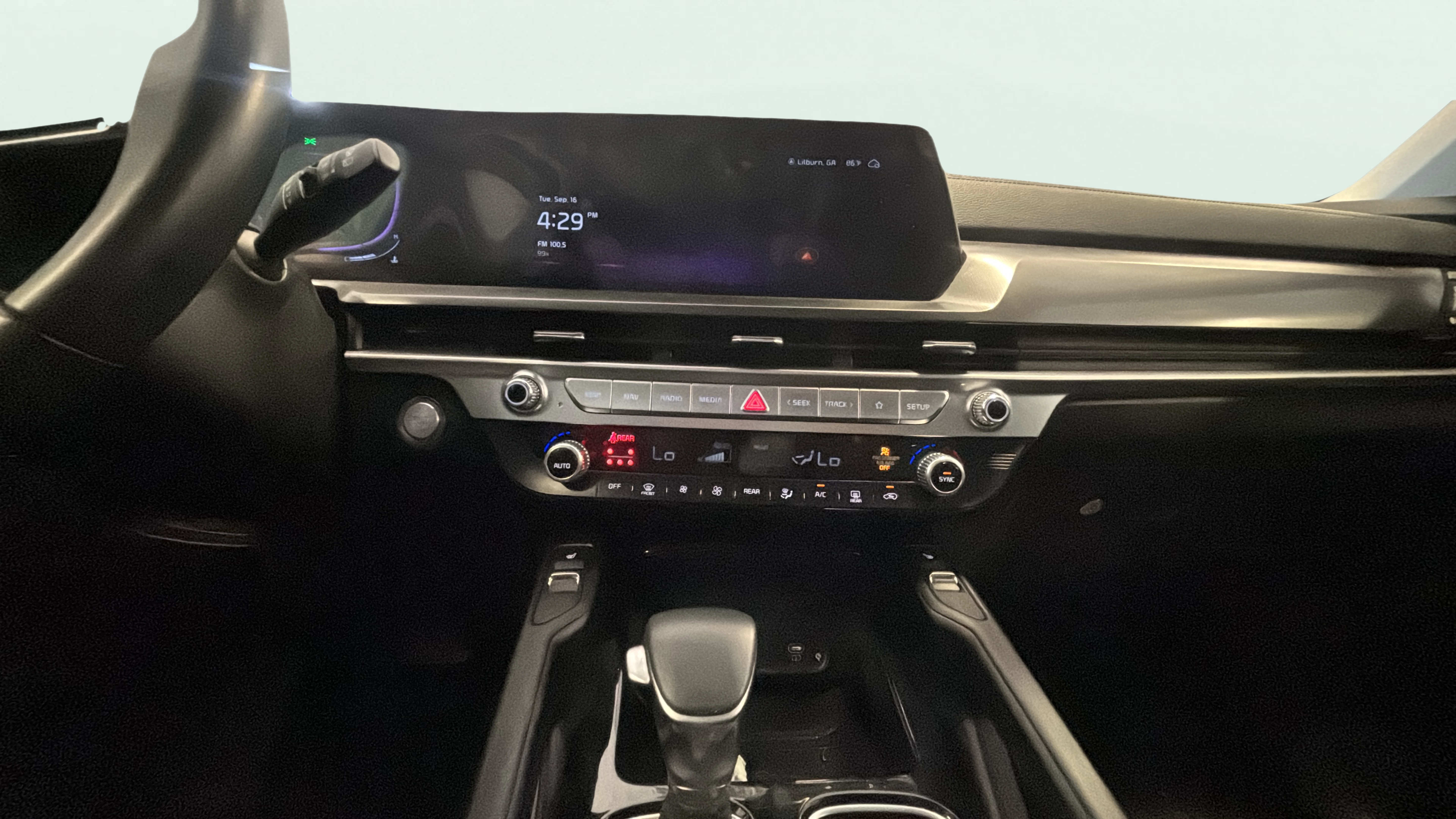 Vehicle interior 360 preview