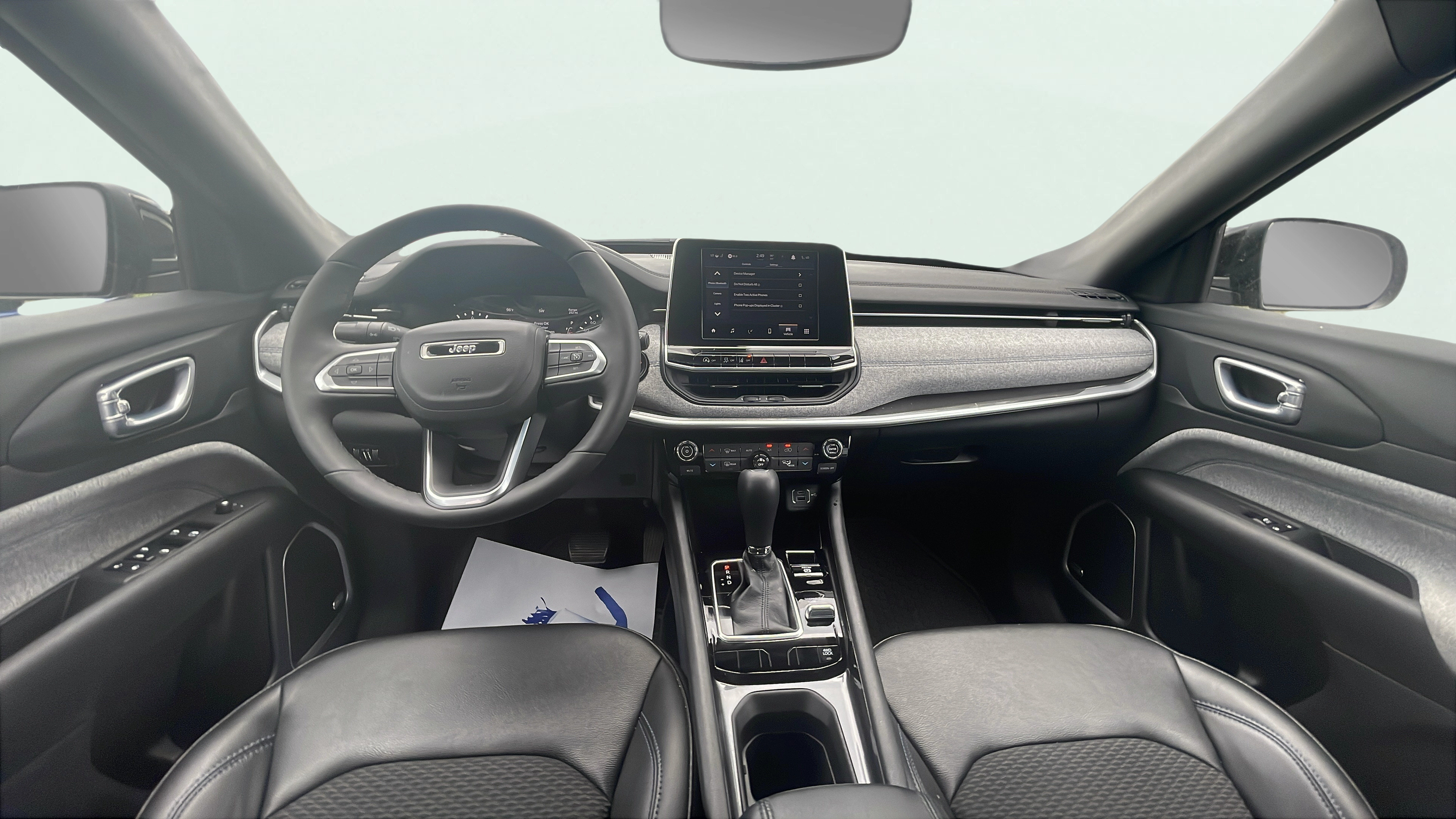 Vehicle interior 360 preview