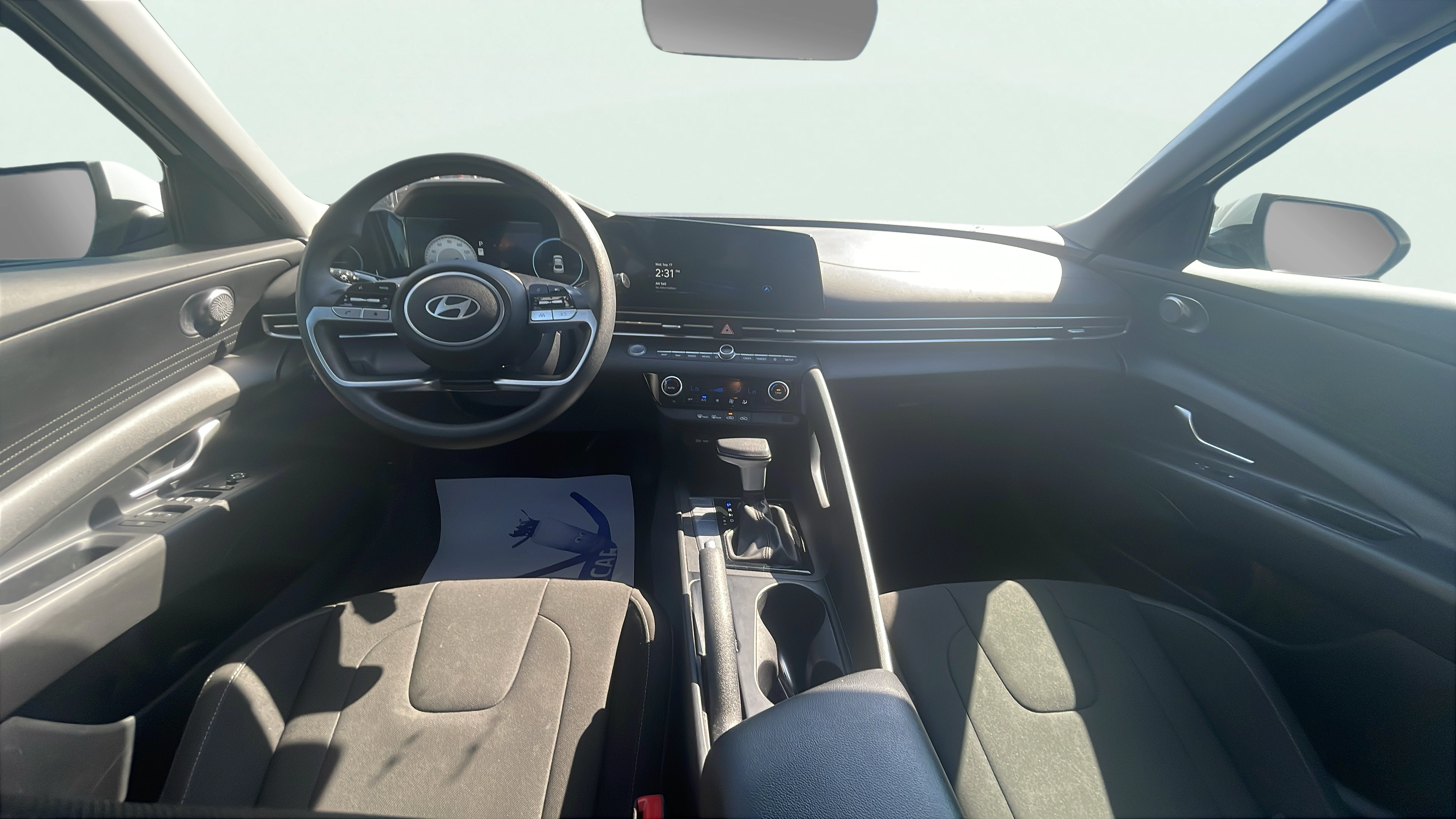 Vehicle interior 360 preview