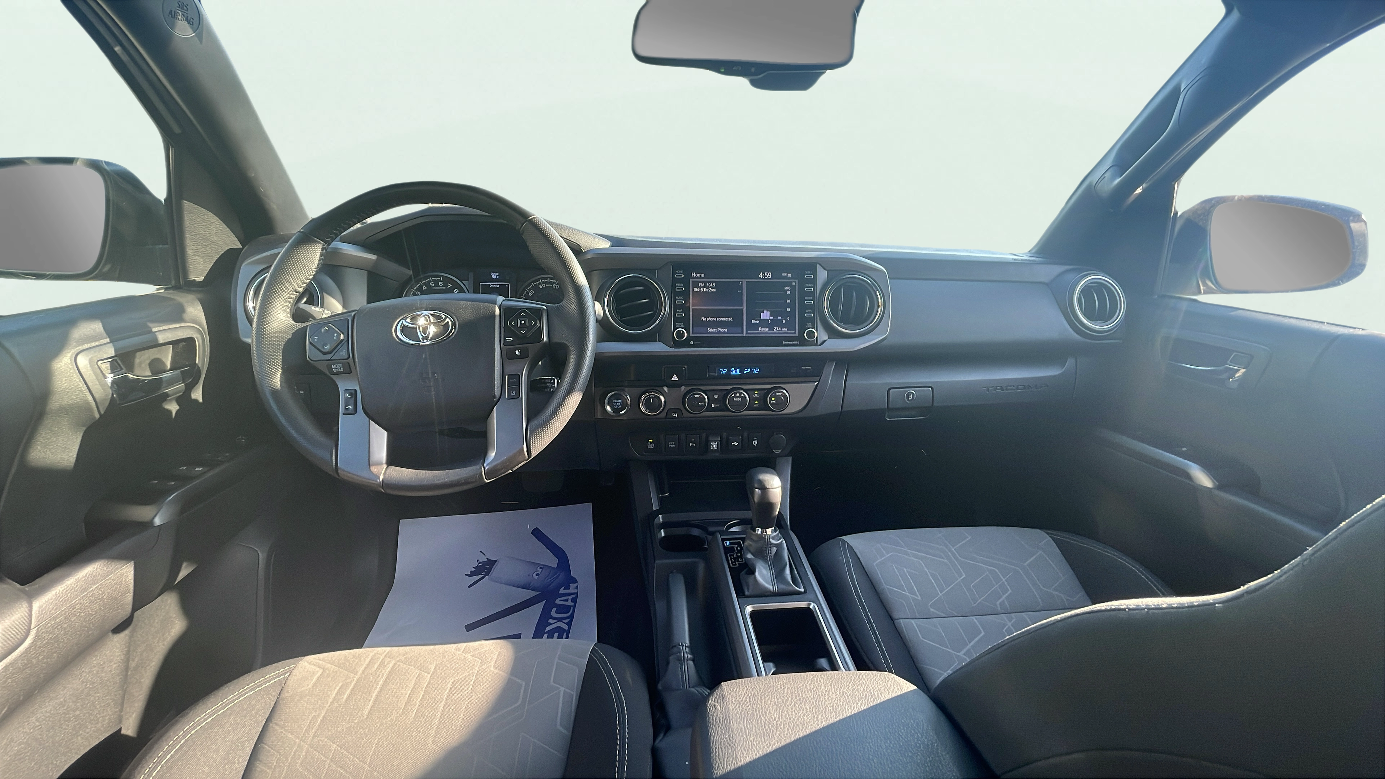 Vehicle interior 360 preview