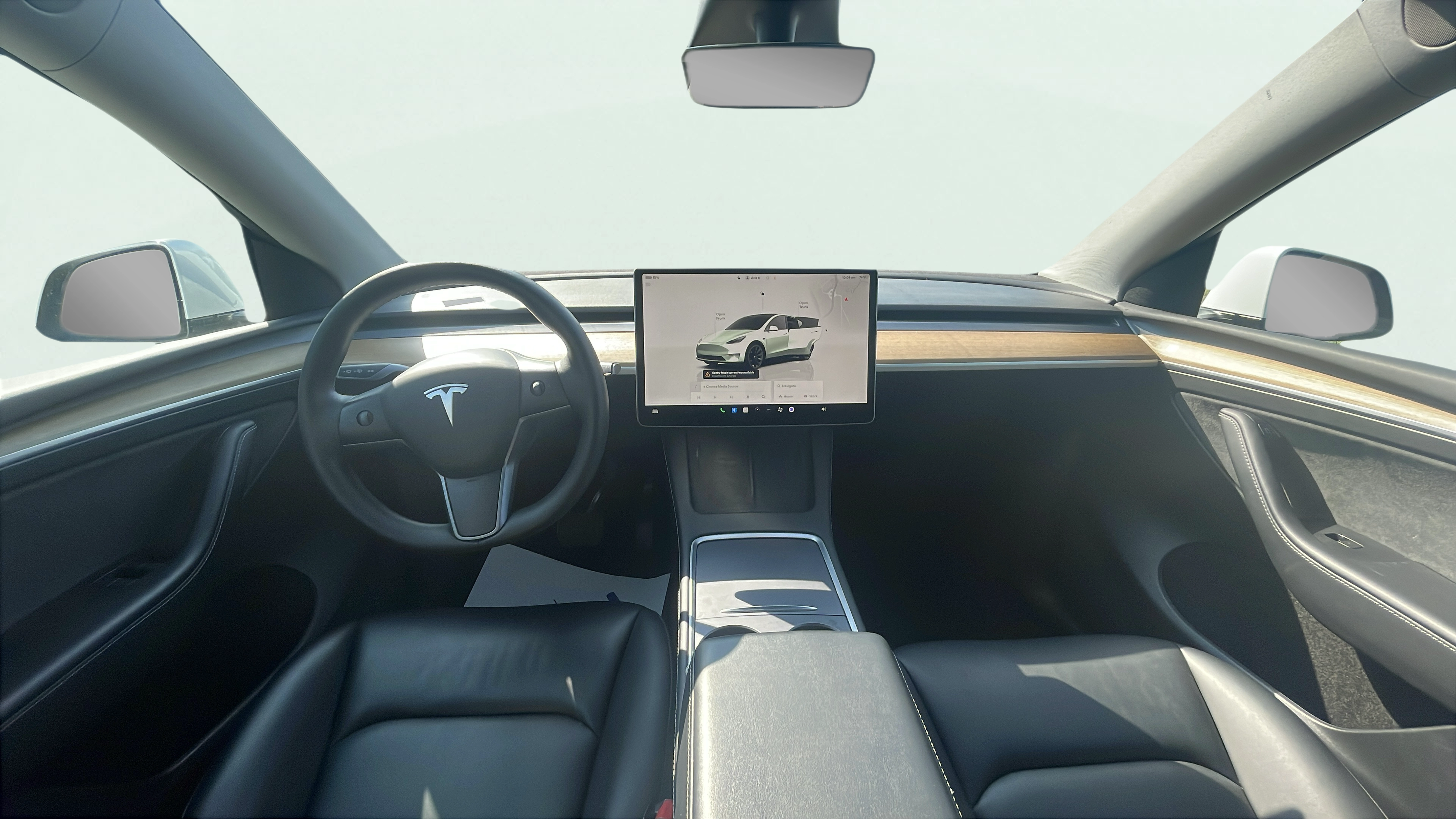 Vehicle interior 360 preview