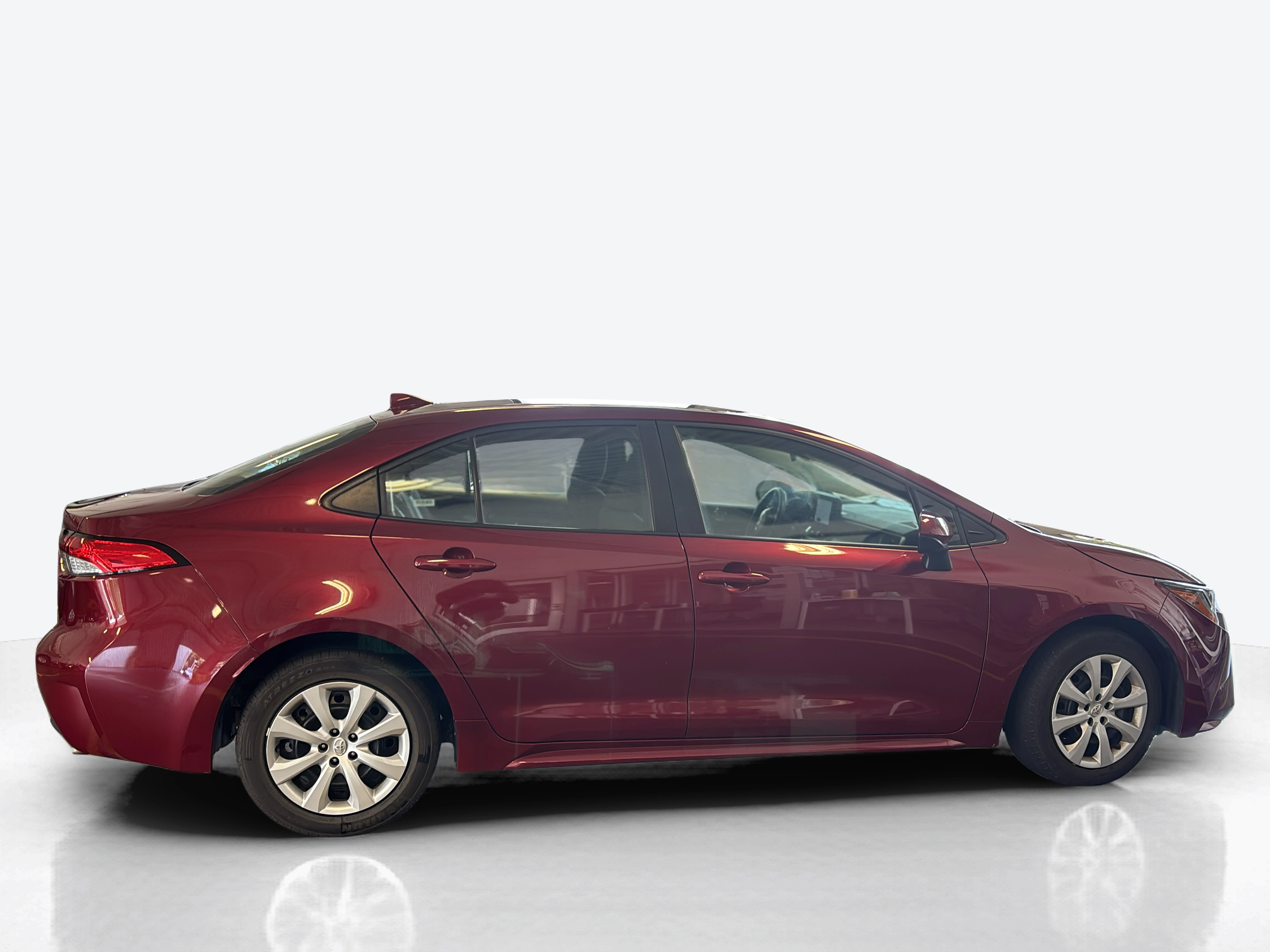 Vehicle exterior side