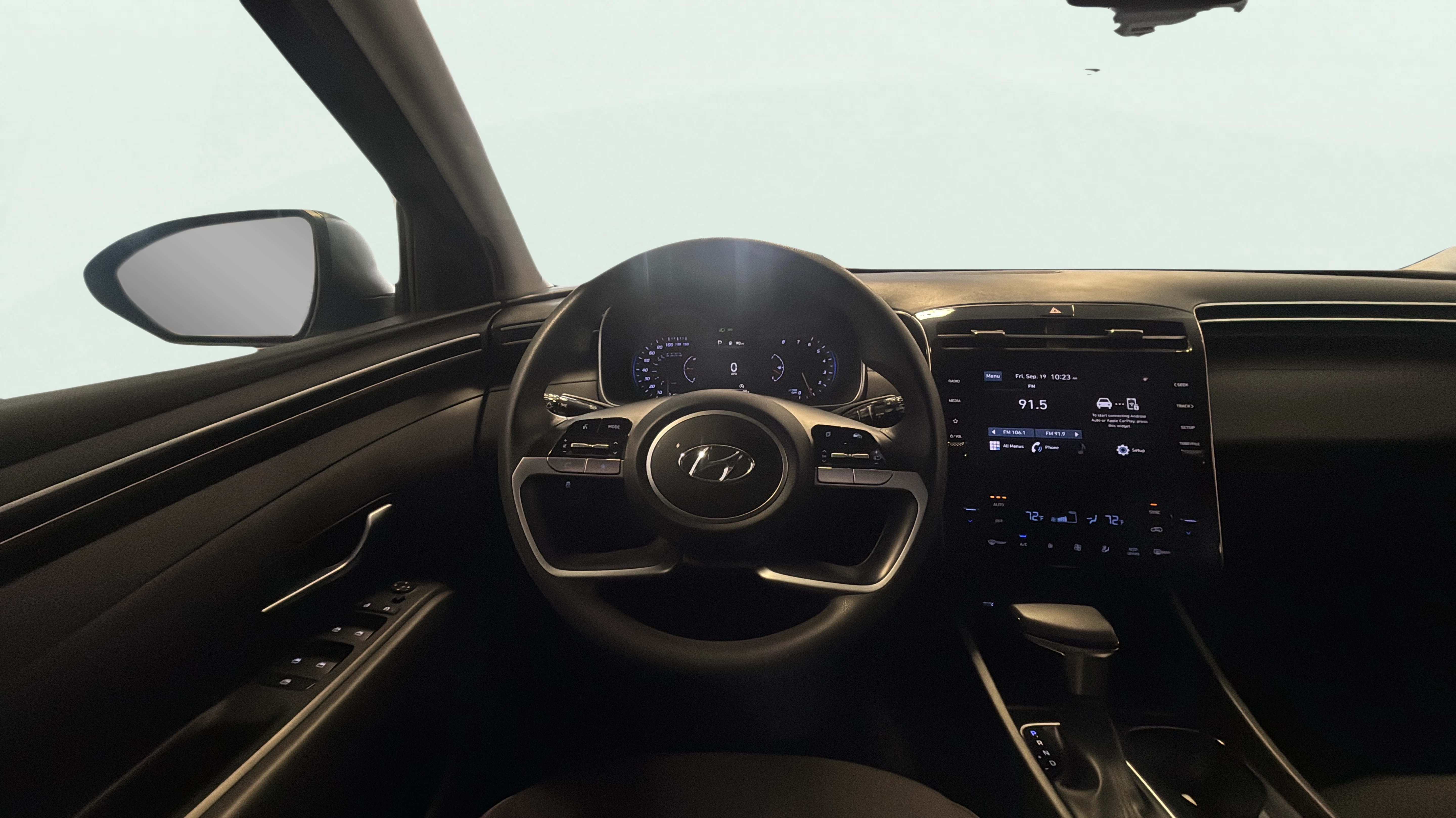 Vehicle interior 360 preview