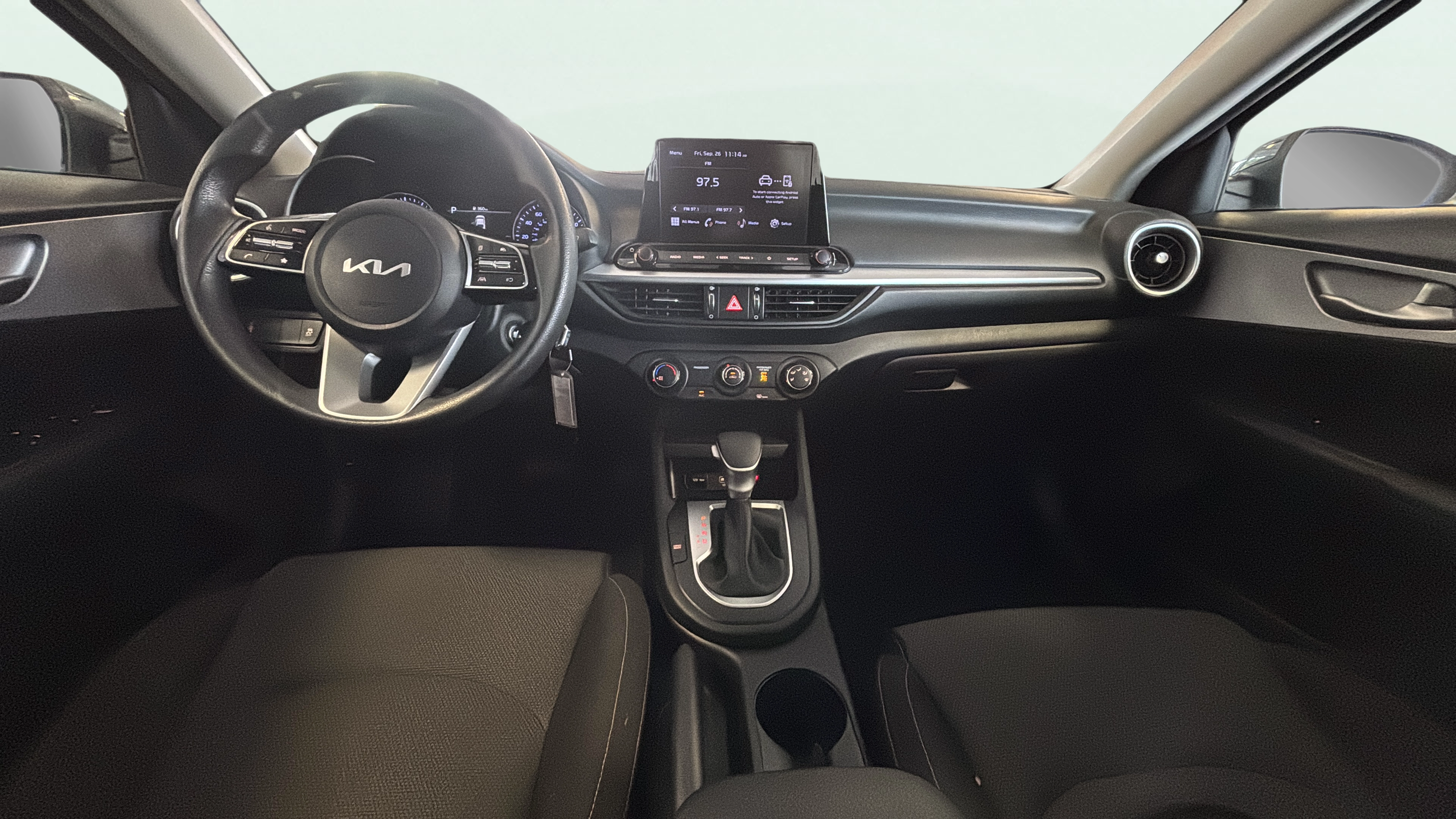 Vehicle interior 360 preview