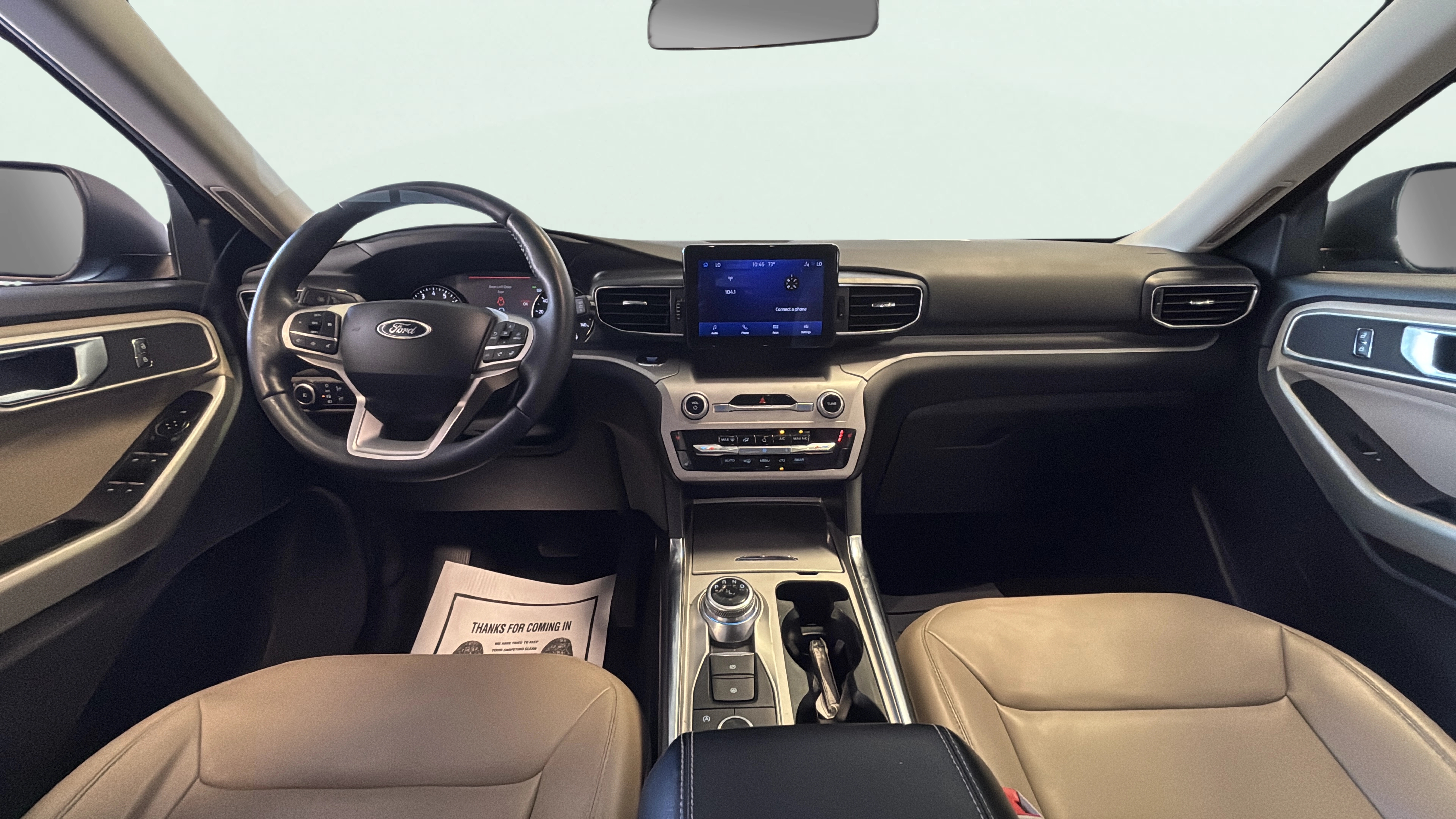 Vehicle interior 360 preview