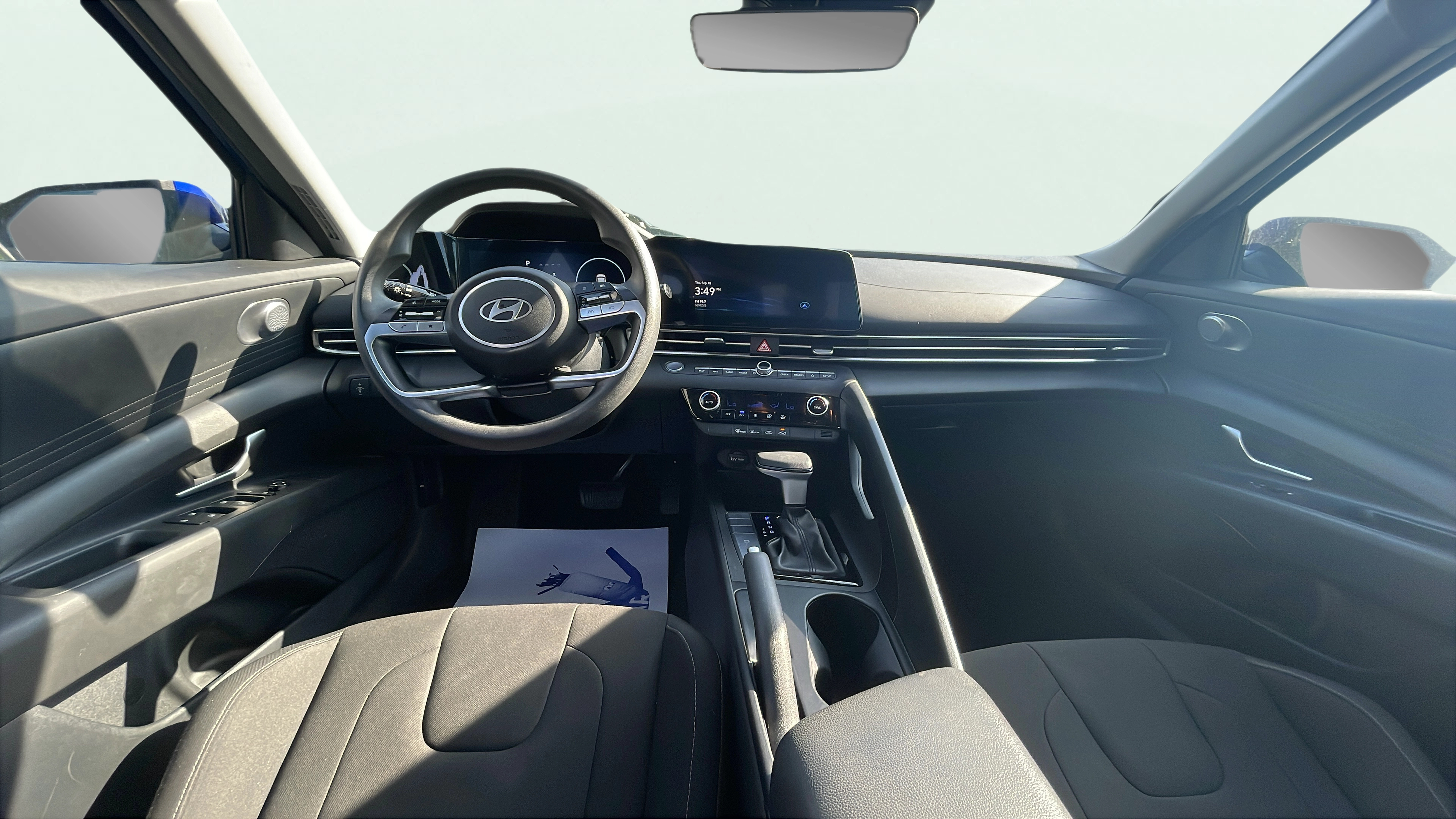Vehicle interior 360 preview