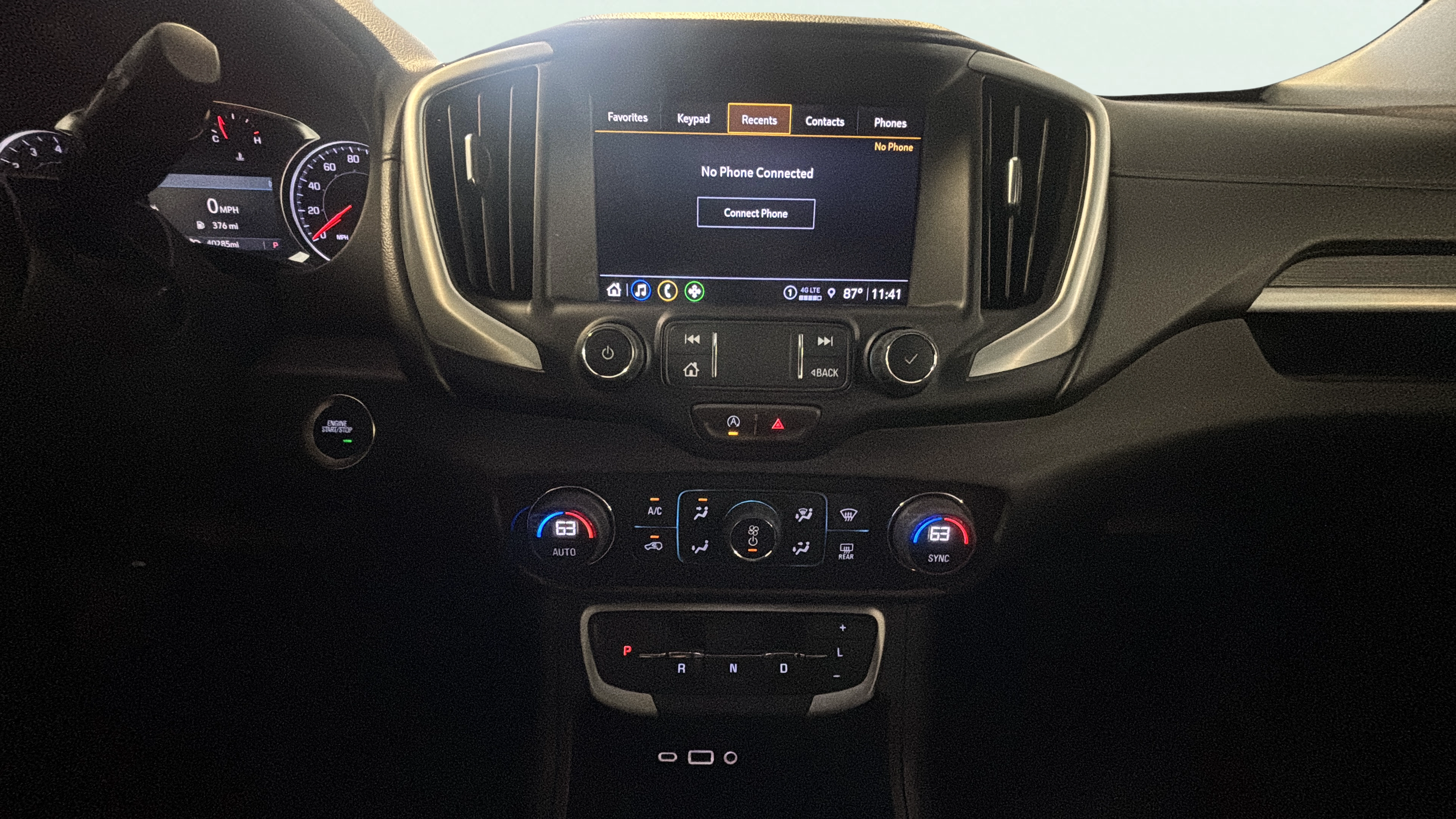Vehicle interior 360 preview