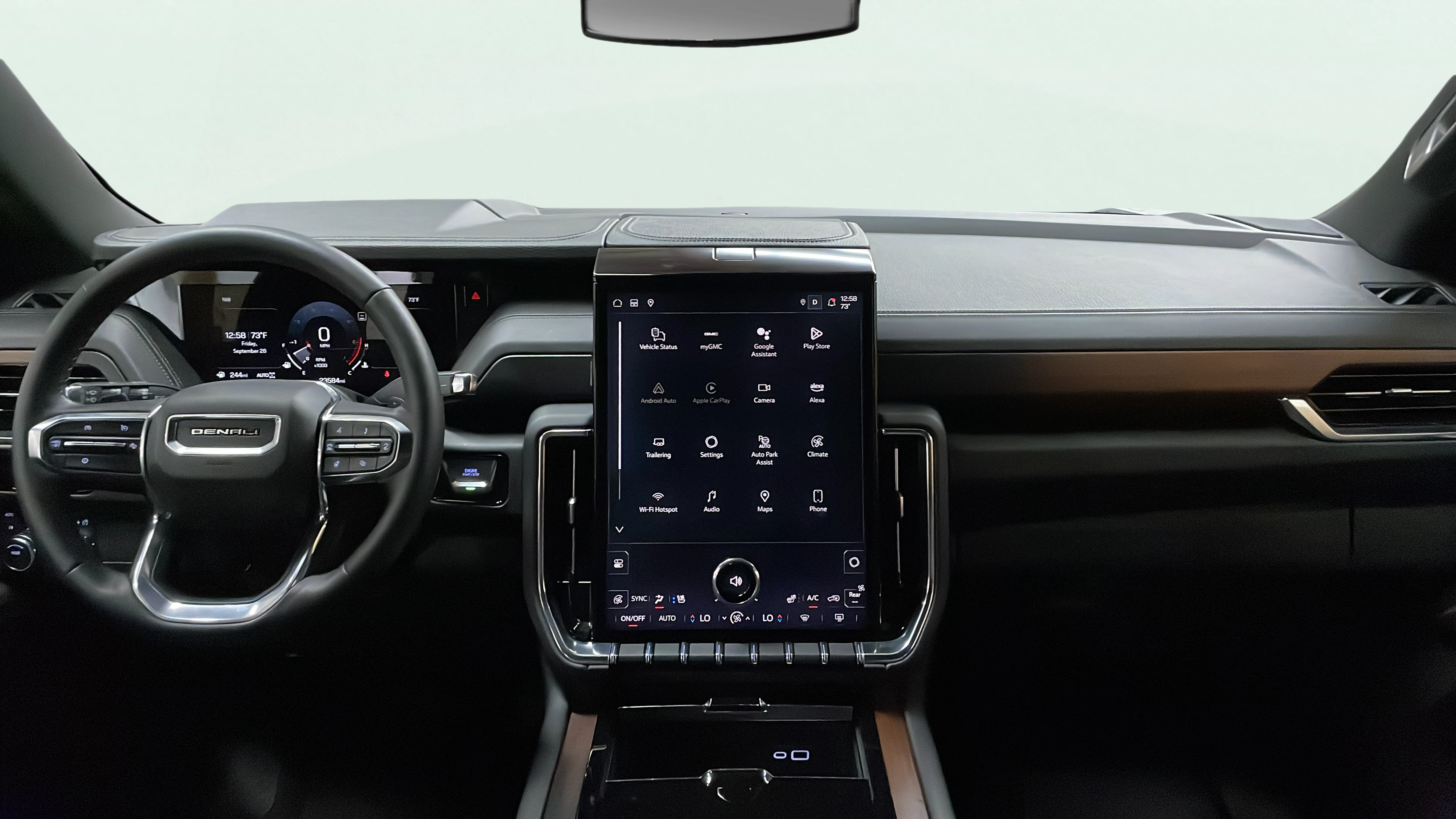 Vehicle interior 360 preview