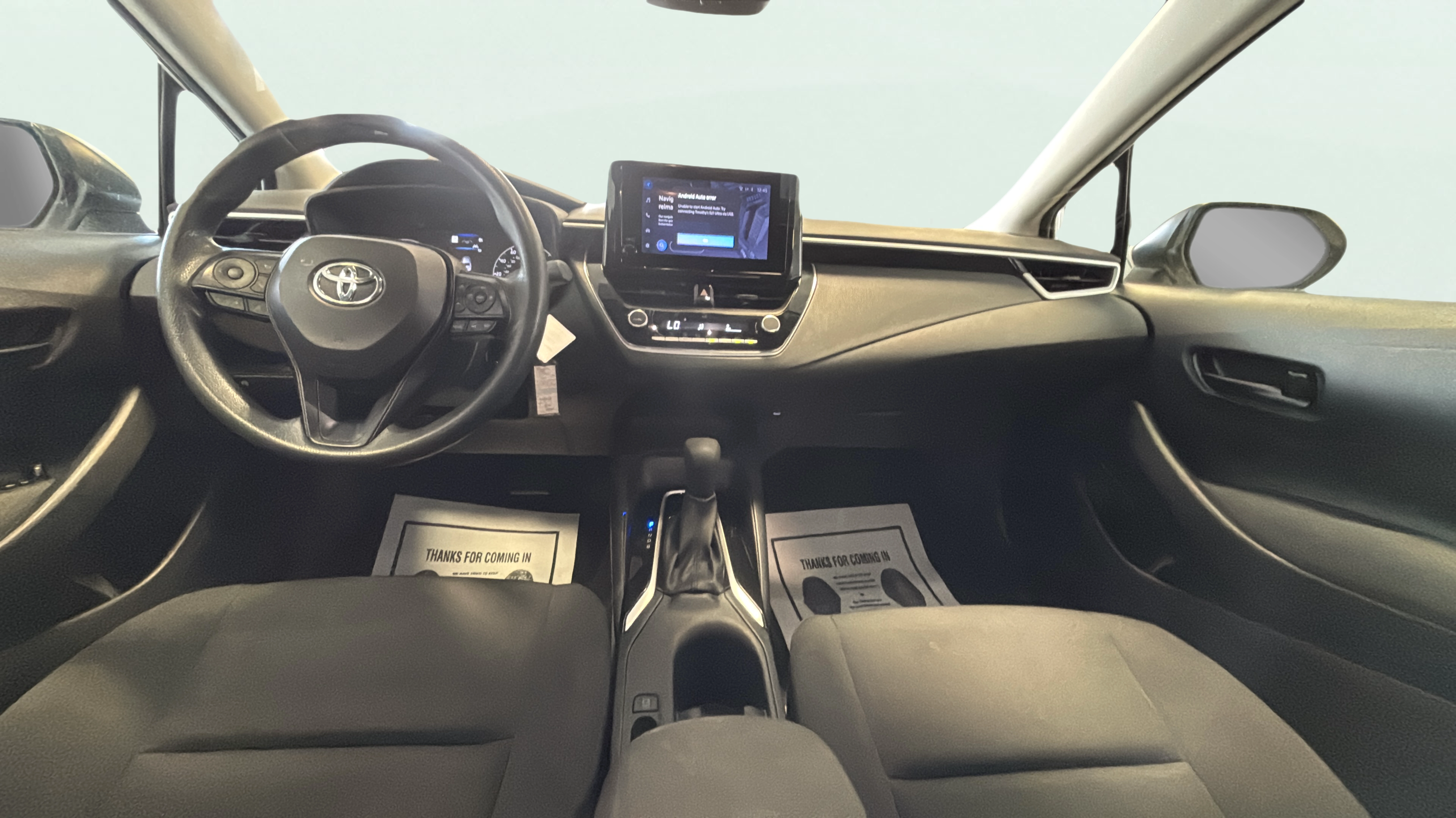 Vehicle interior 360 preview