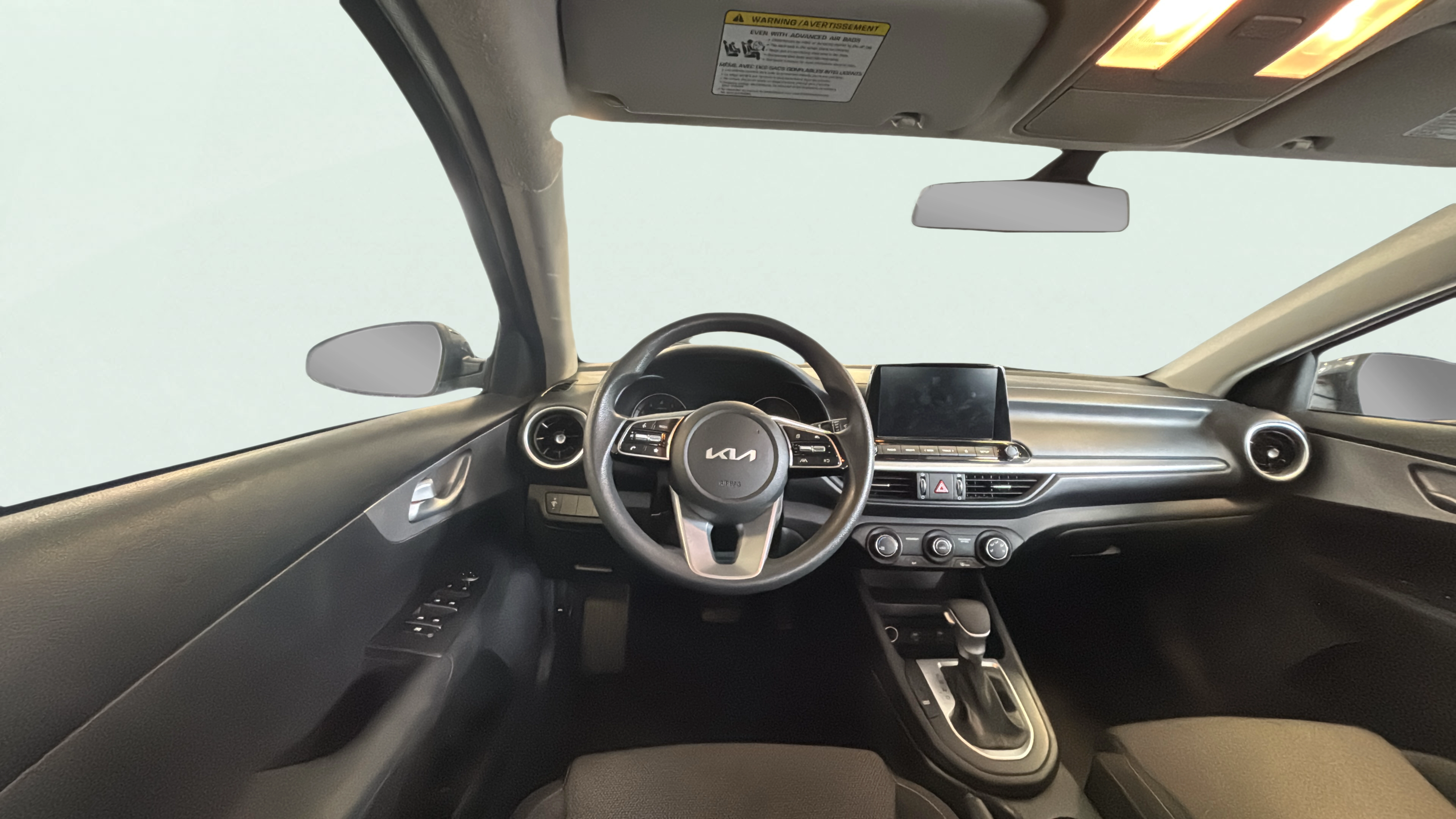 Vehicle interior 360 preview