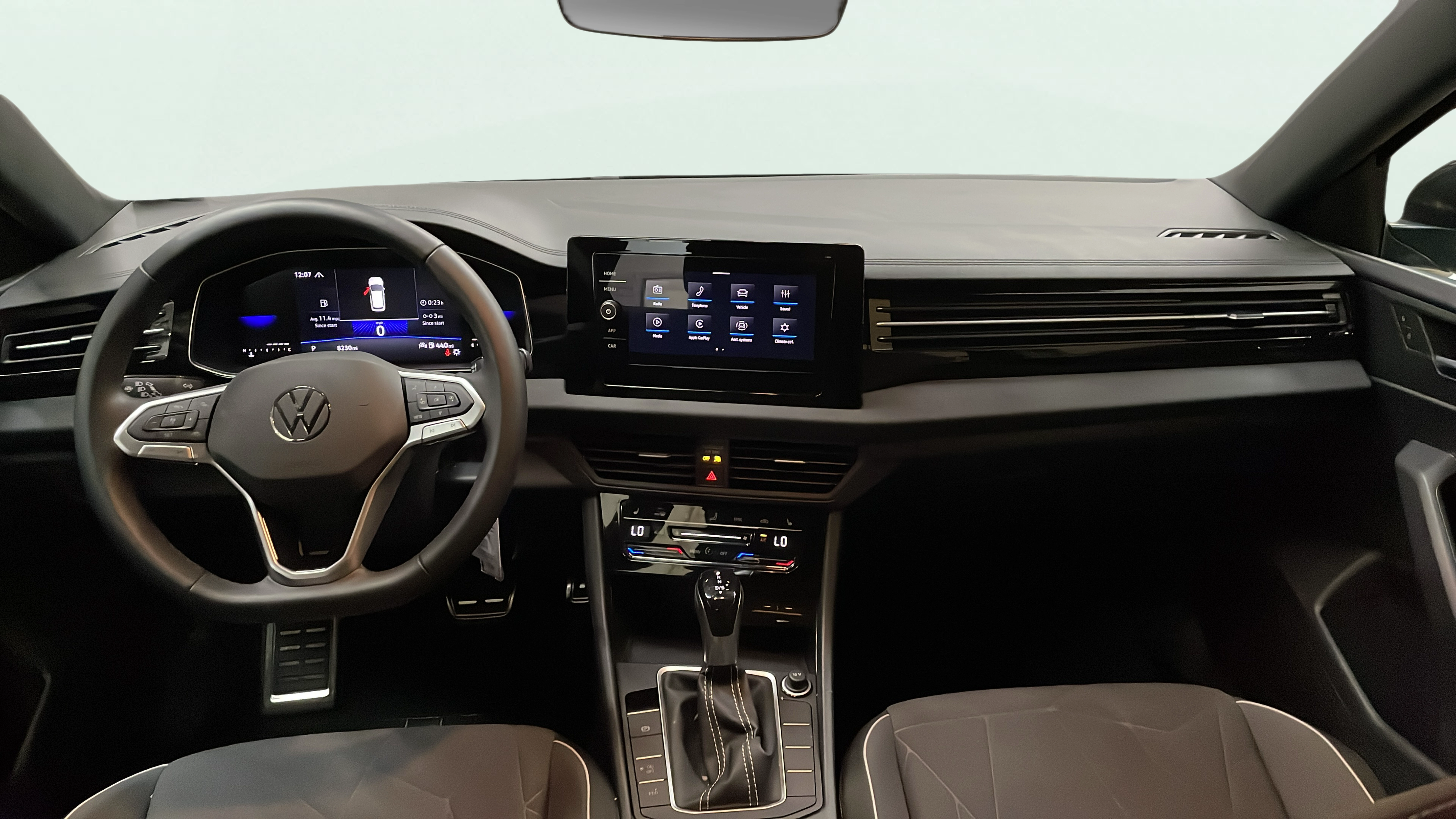 Vehicle interior 360 preview