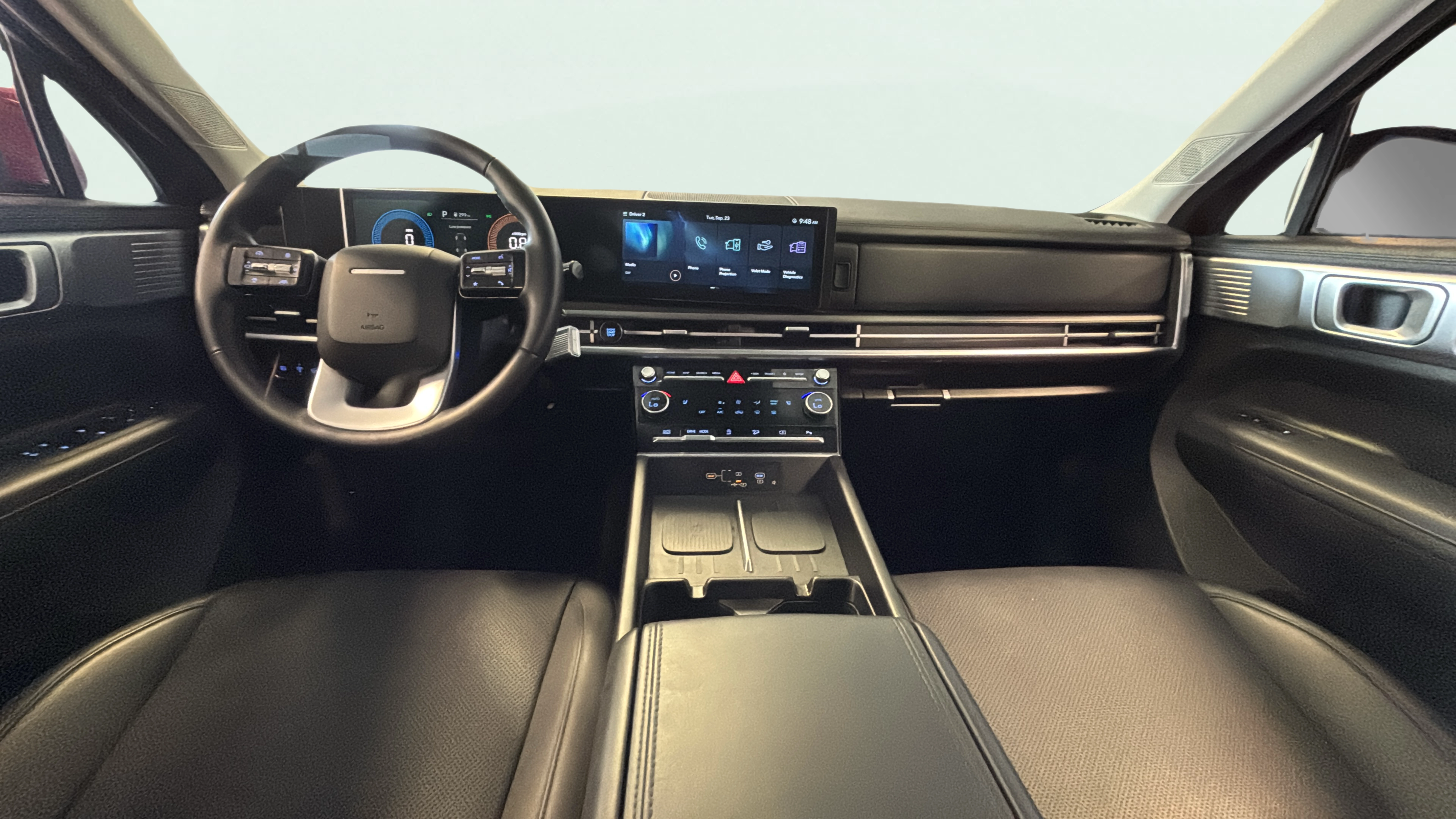 Vehicle interior 360 preview