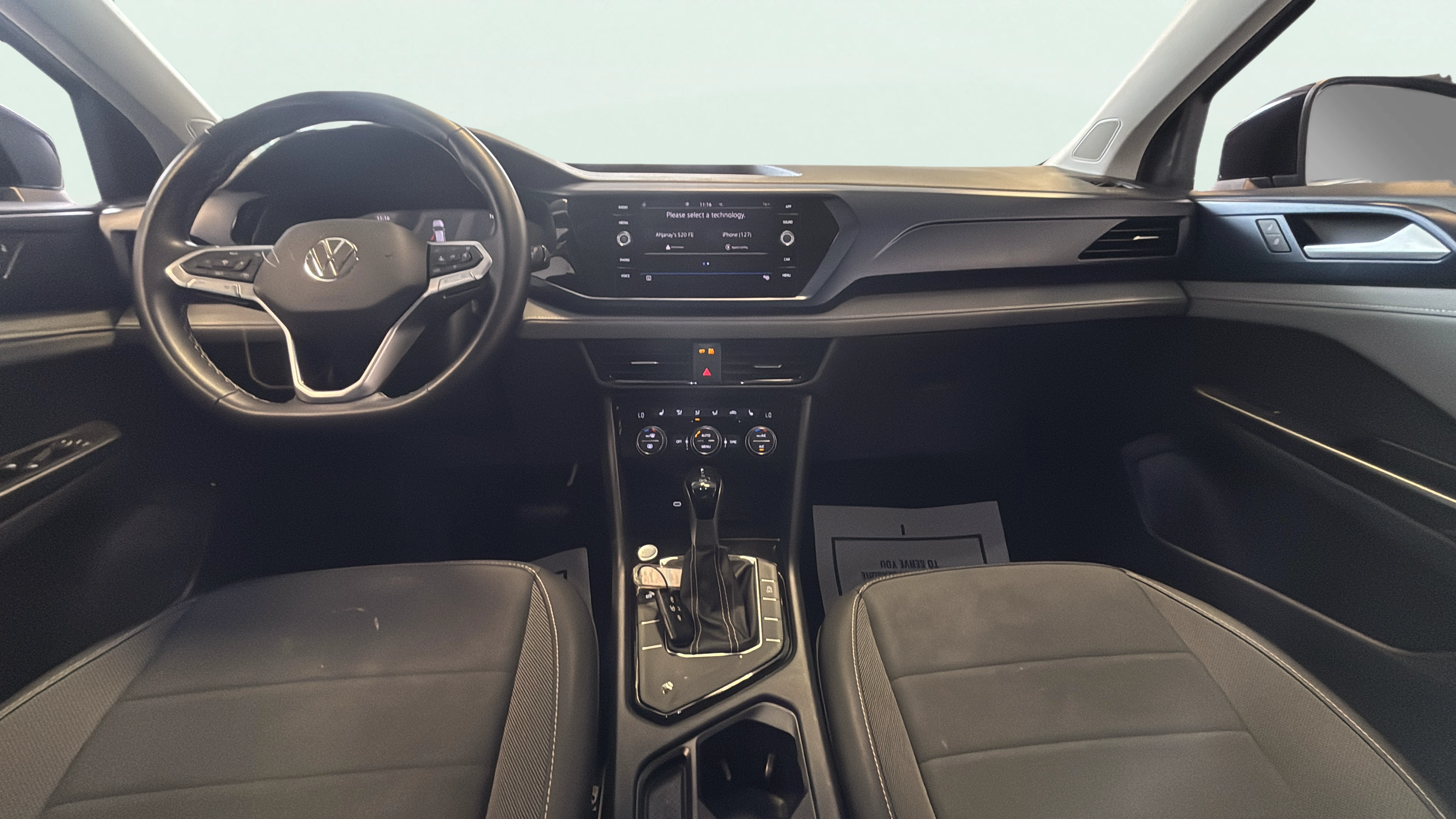 Vehicle interior 360 preview