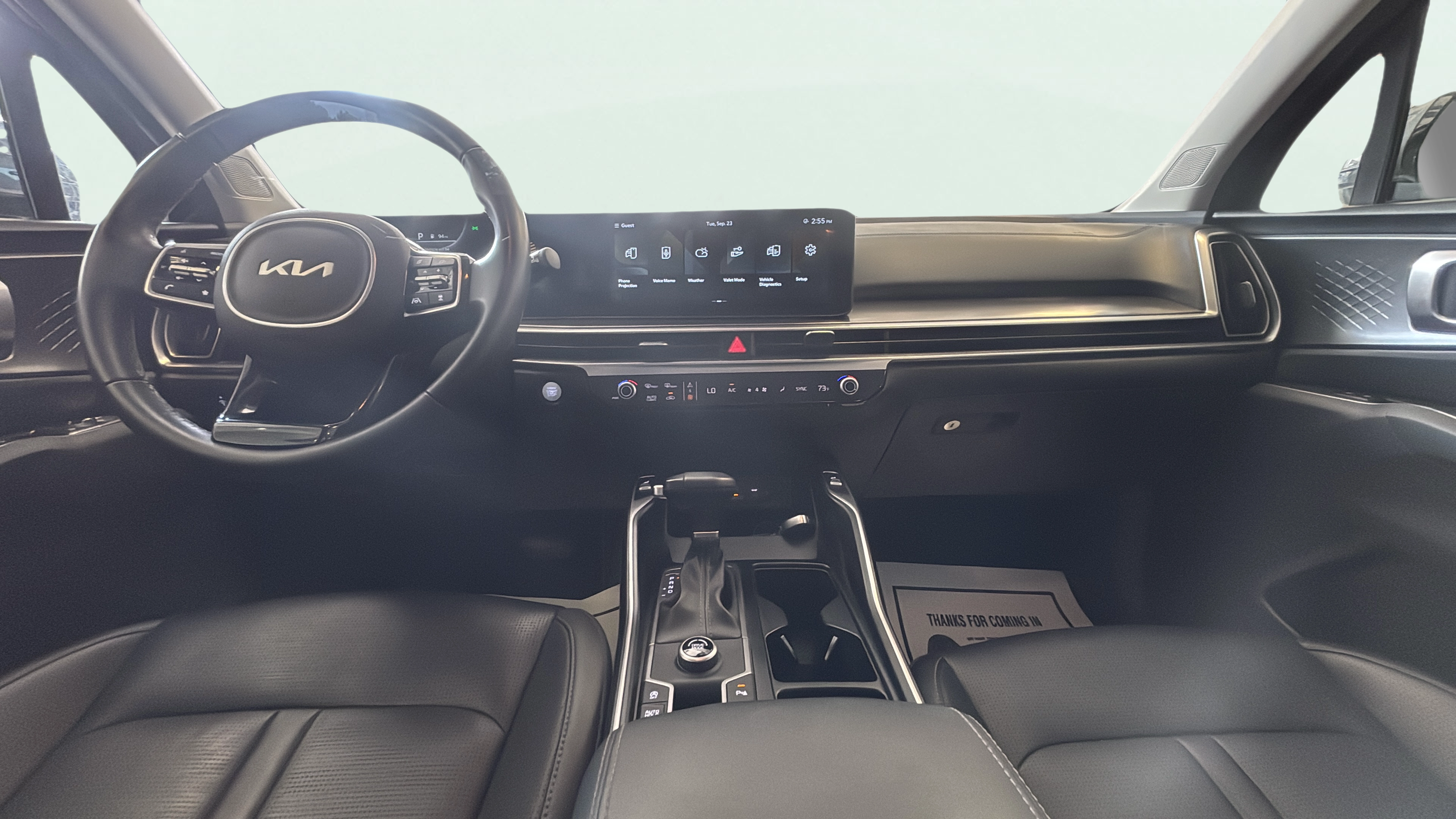 Vehicle interior 360 preview