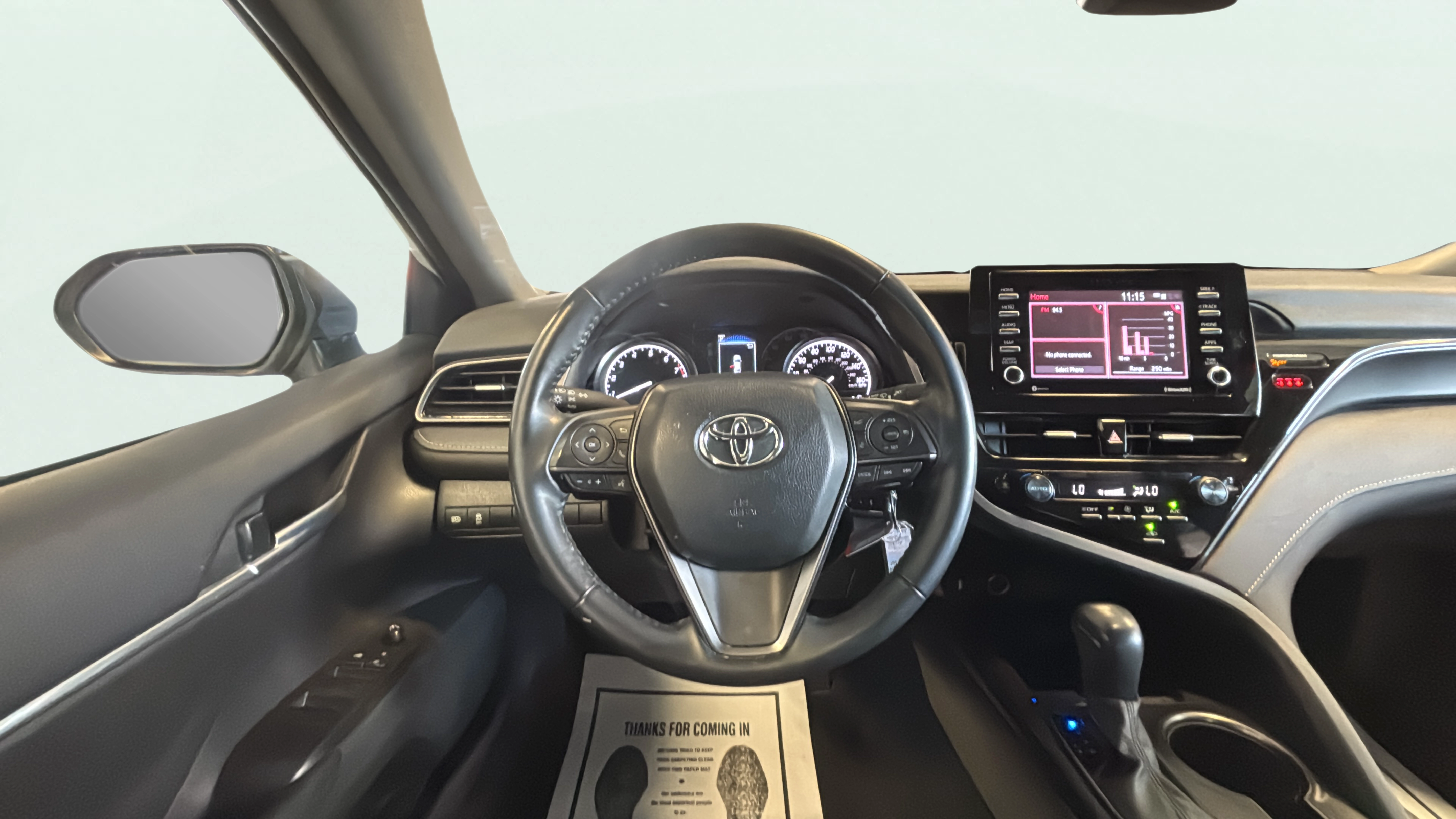 Vehicle interior 360 preview
