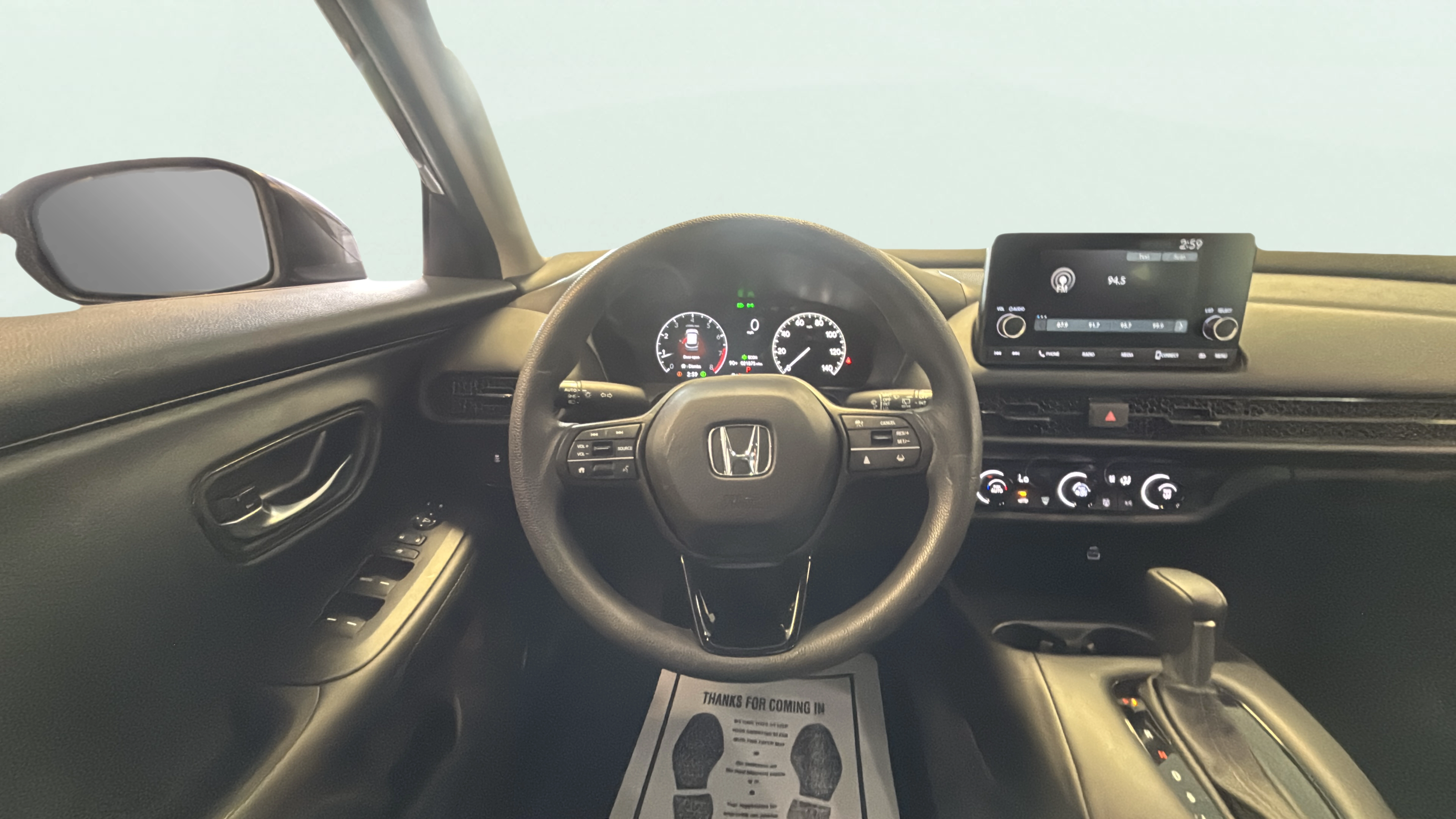 Vehicle interior 360 preview