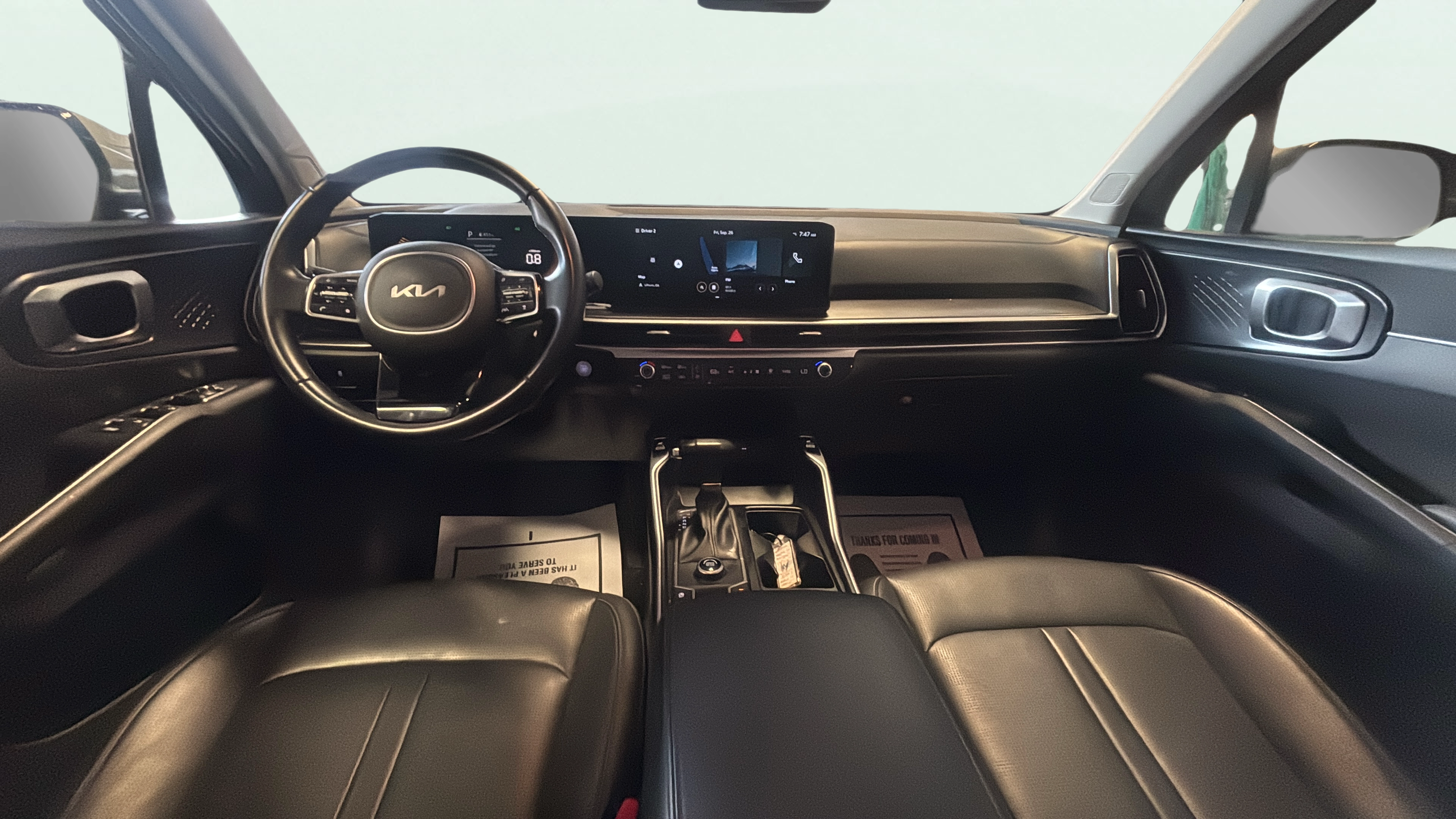 Vehicle interior 360 preview