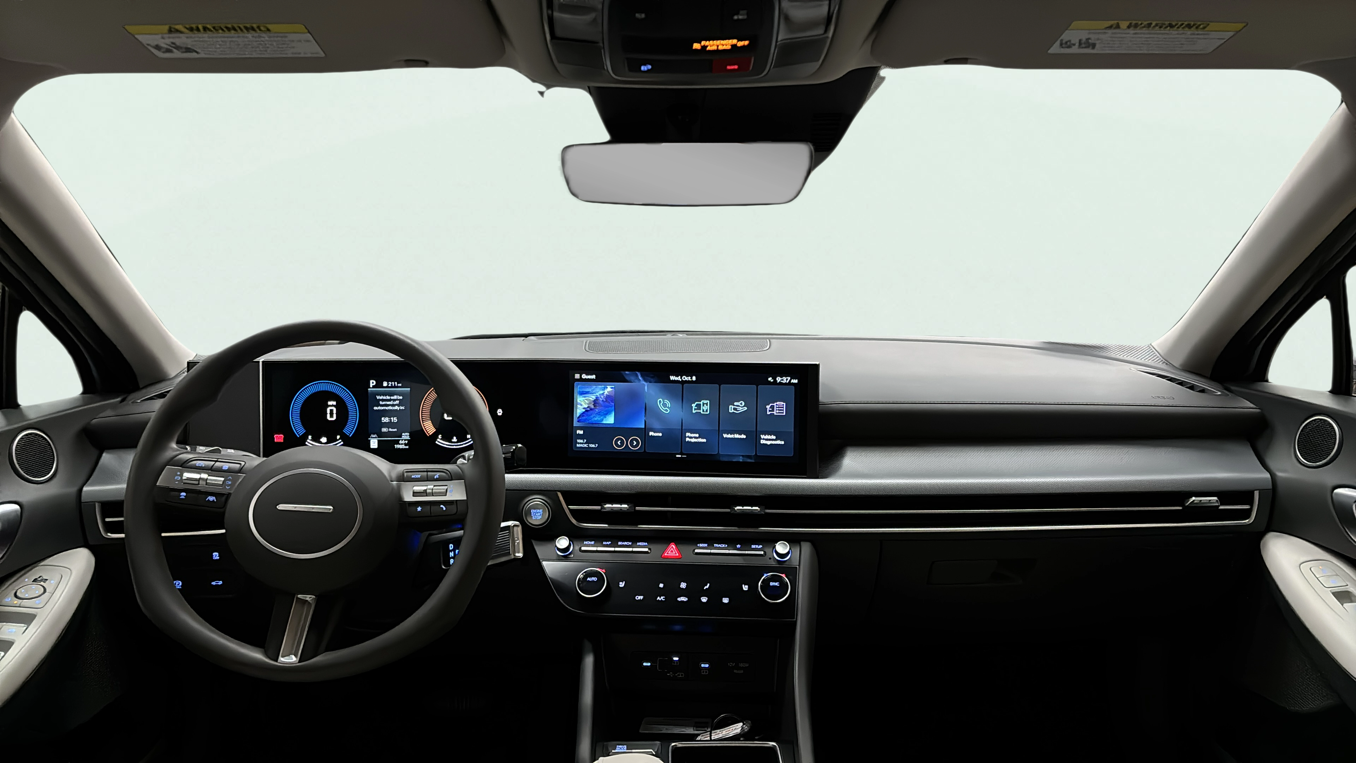 Vehicle interior 360 preview