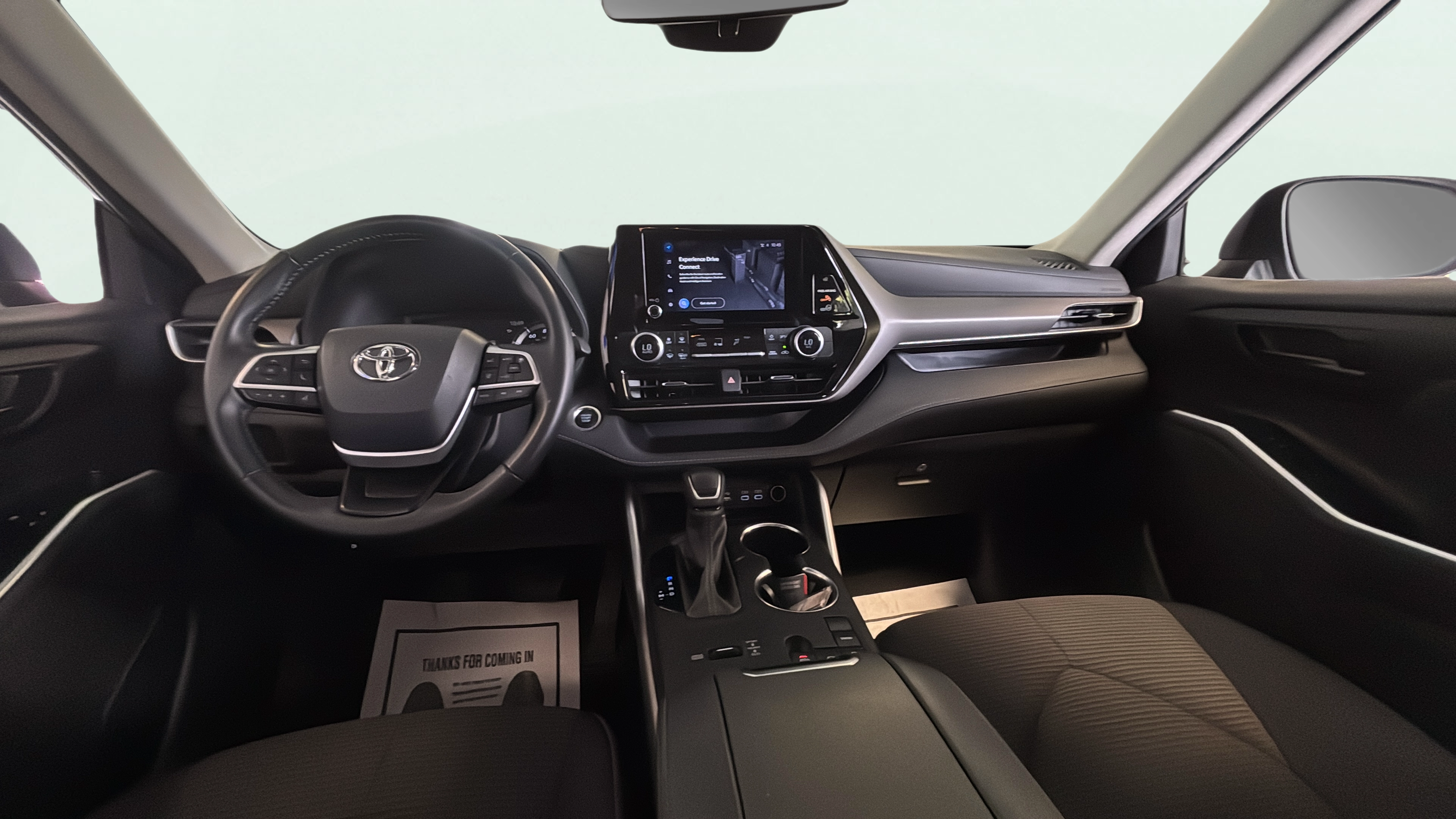 Vehicle interior 360 preview